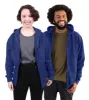 Zipped Hoodie, Unisex Navy sold by Etiko