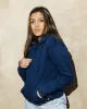 Zipped Hoodie, Unisex Navy sold by Etiko