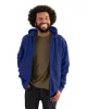 Zipped Hoodie, Unisex Navy sold by Etiko