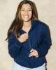 Zipped Hoodie, Unisex Navy sold by Etiko