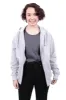 Zipped Hoodie, Unisex Grey sold by Etiko