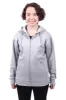Zipped Hoodie, Unisex Grey sold by Etiko
