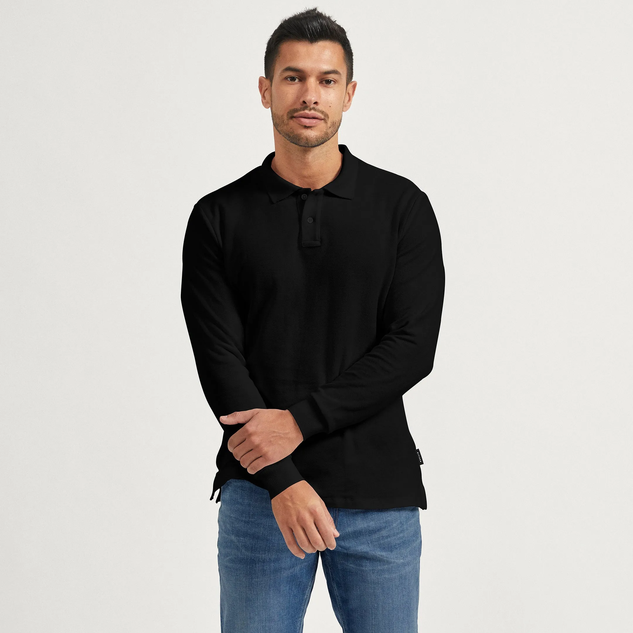 The Long Pique Polo sold by Citizen Wolf product image thumbnail 2