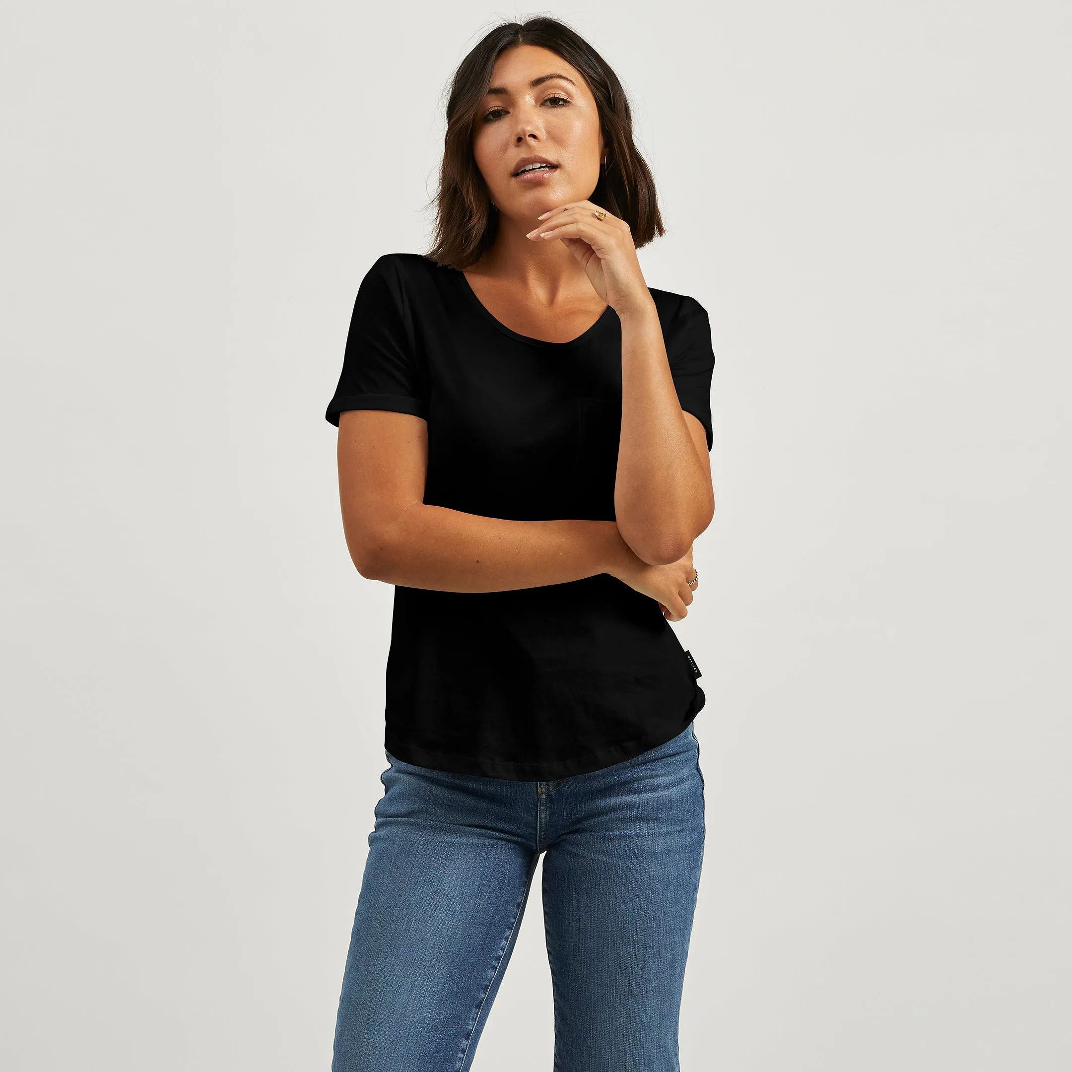 The Rolled Half-Scoop w/ Pocket sold by Citizen Wolf product image thumbnail 3