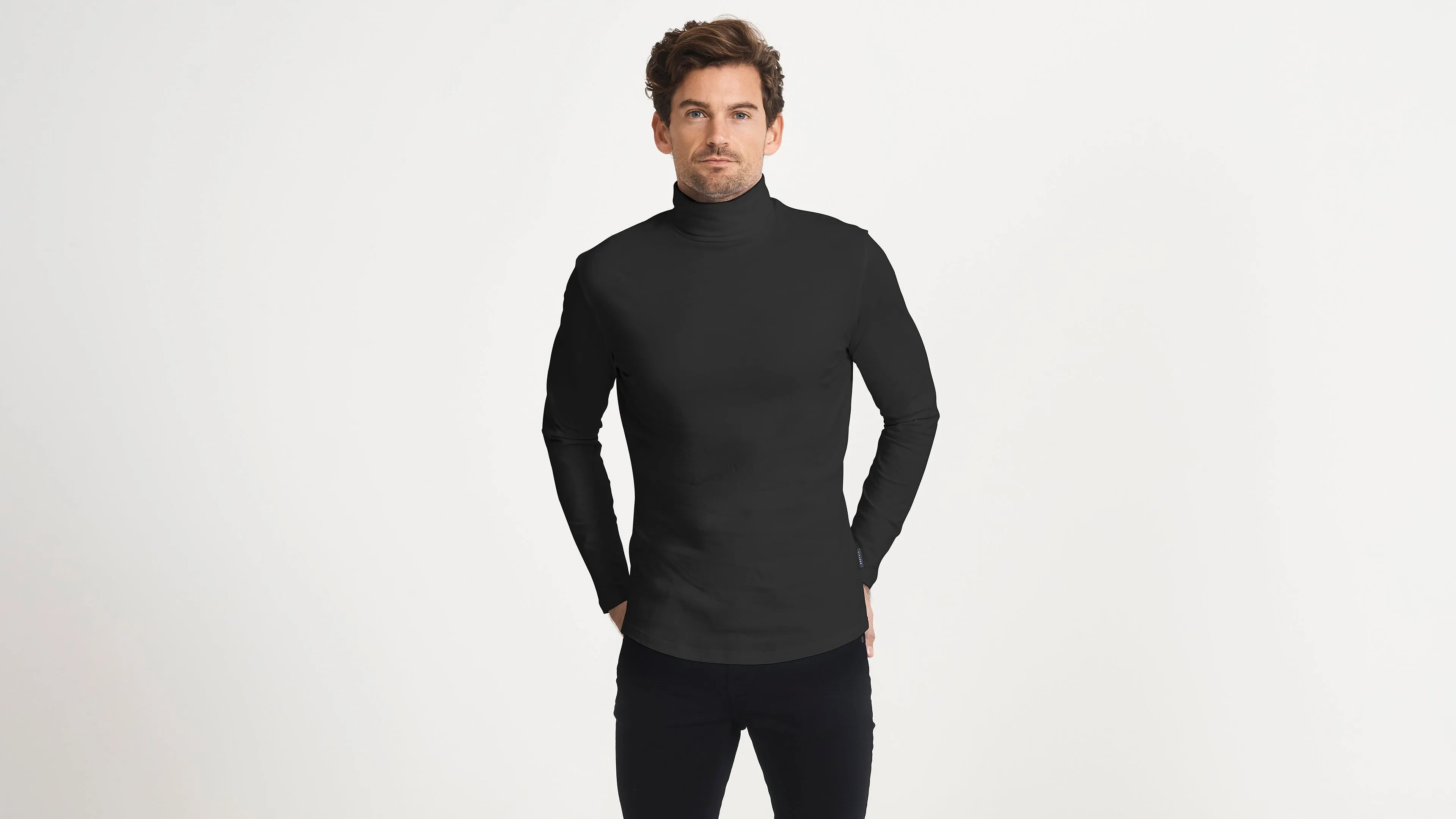 Cotton LS Turtleneck Tee sold by Citizen Wolf