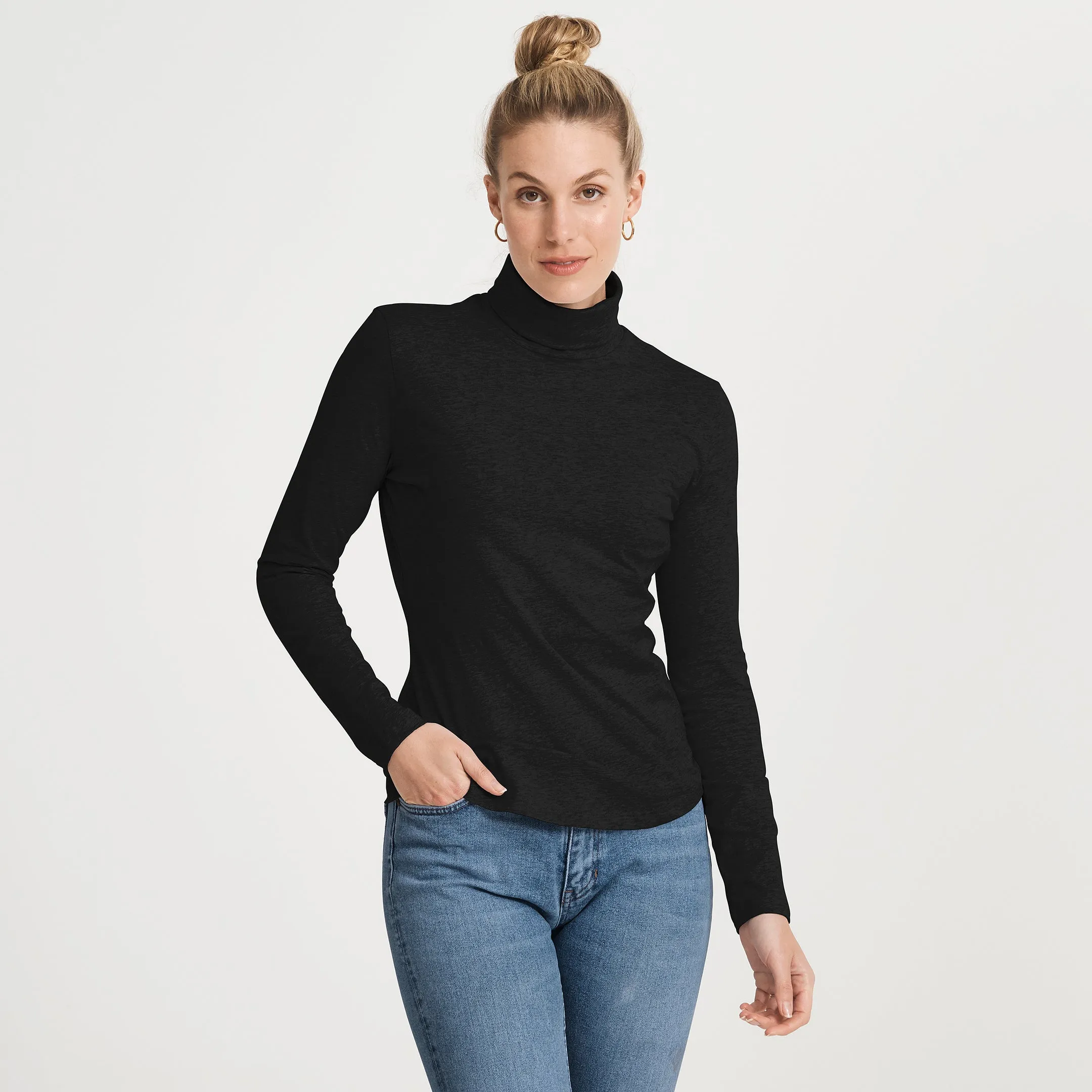 Merino LS Turtleneck Tee sold by Citizen Wolf product image thumbnail 4