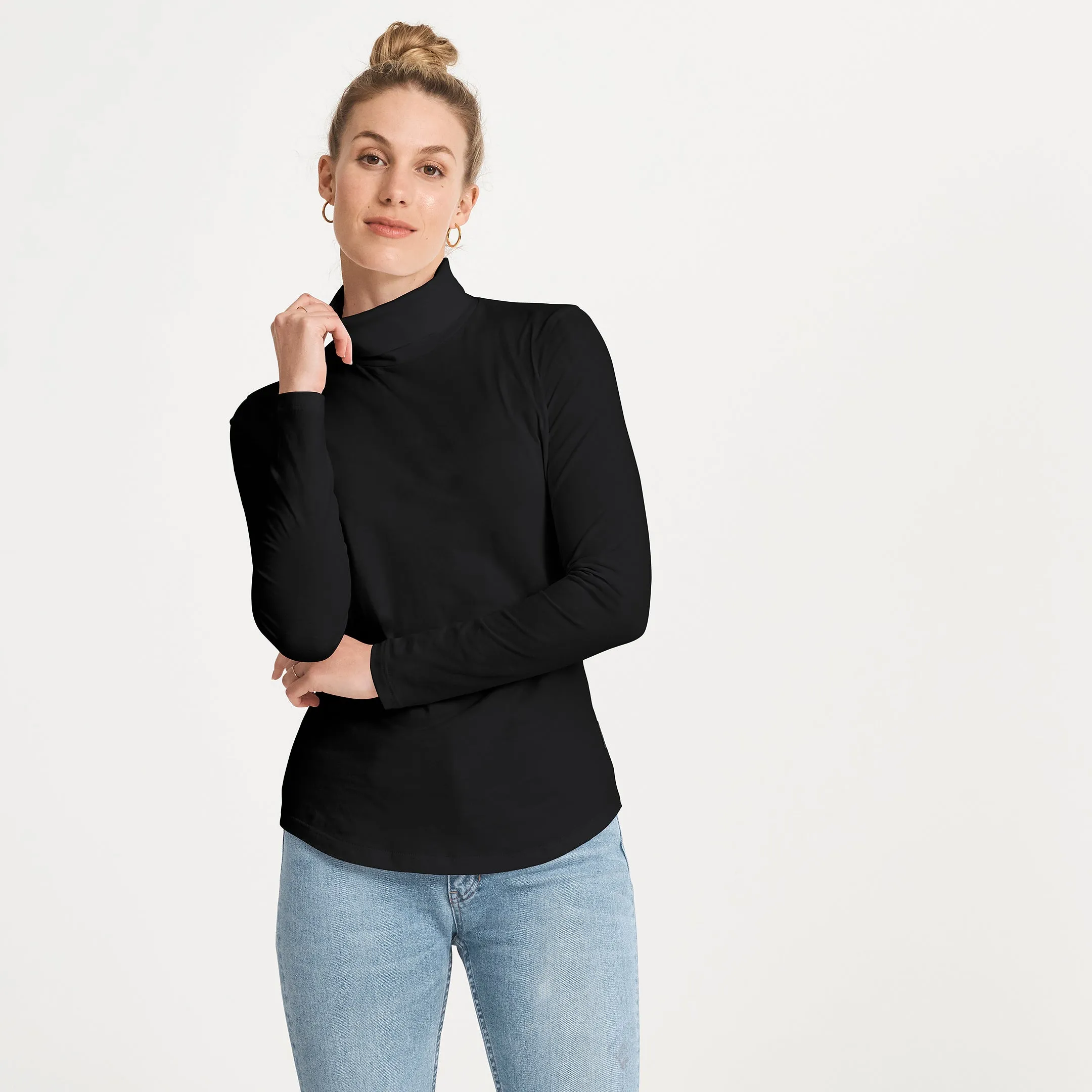 Merino LS Turtleneck Tee sold by Citizen Wolf product image thumbnail 3