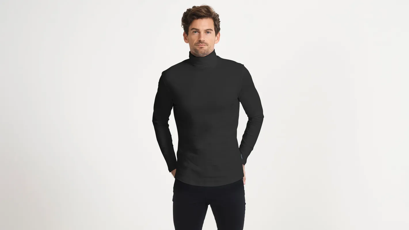 Merino LS Turtleneck Tee sold by Citizen Wolf