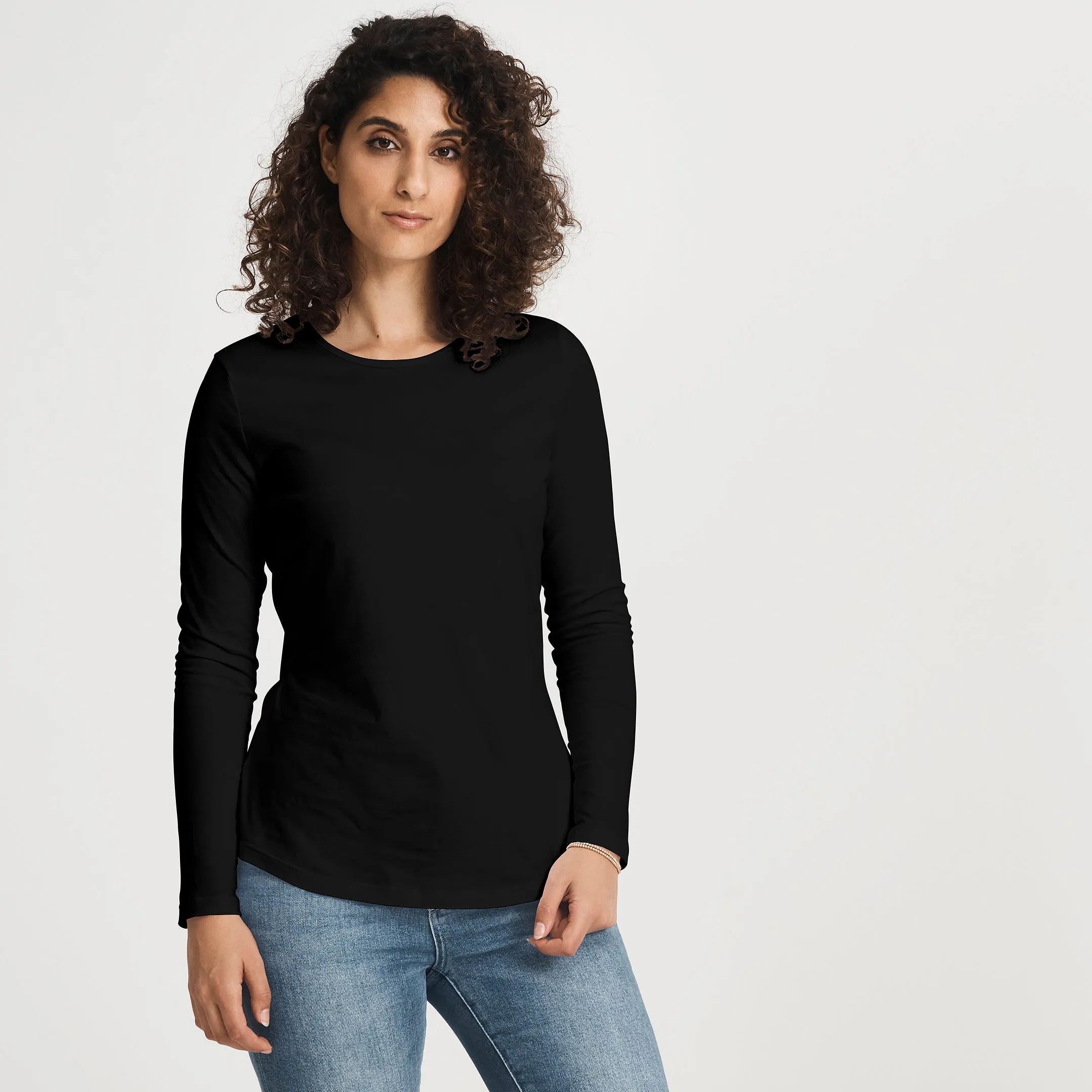 Hemp LS Crew Tee sold by Citizen Wolf product image thumbnail 3