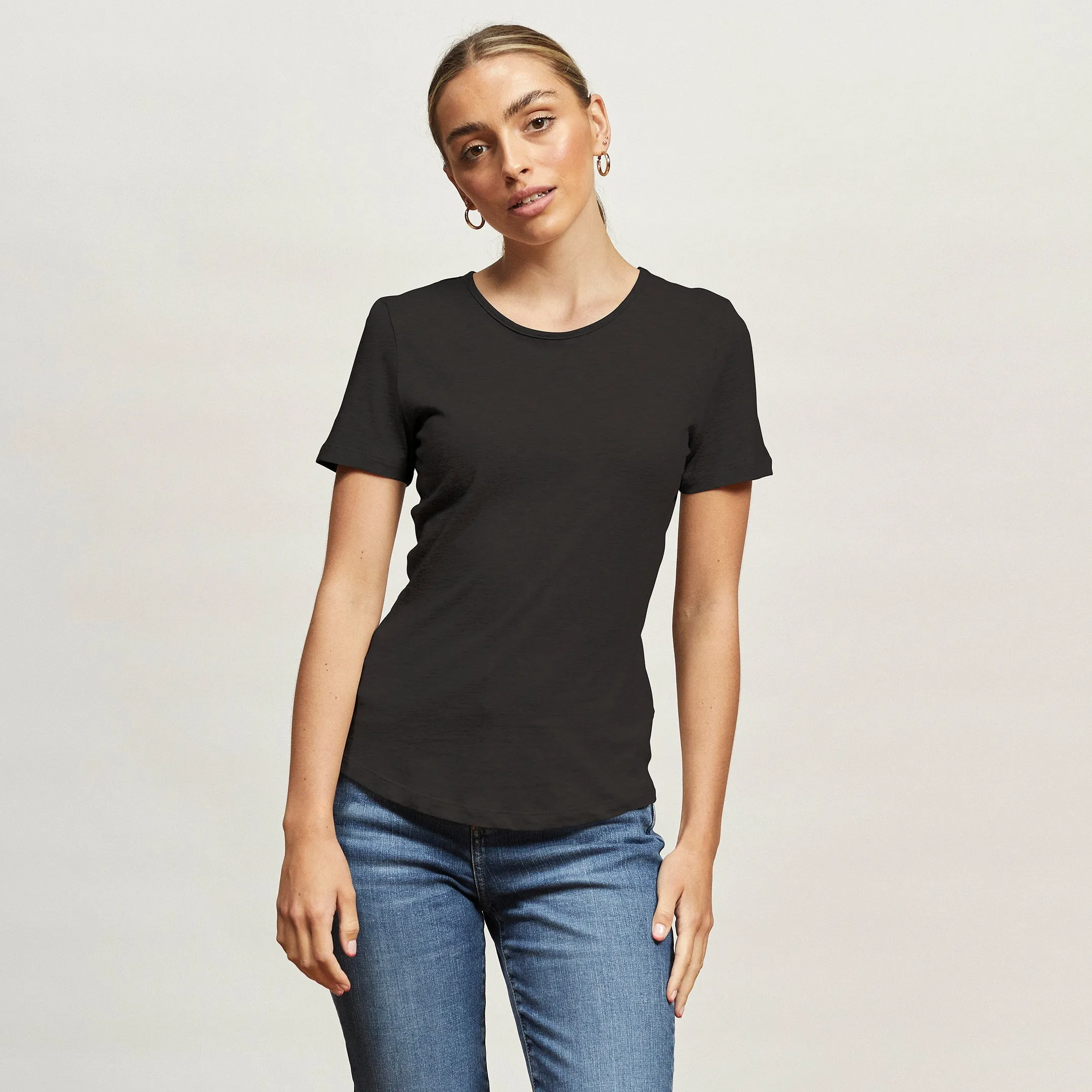 Hemp Crew Tee sold by Citizen Wolf product image thumbnail 2