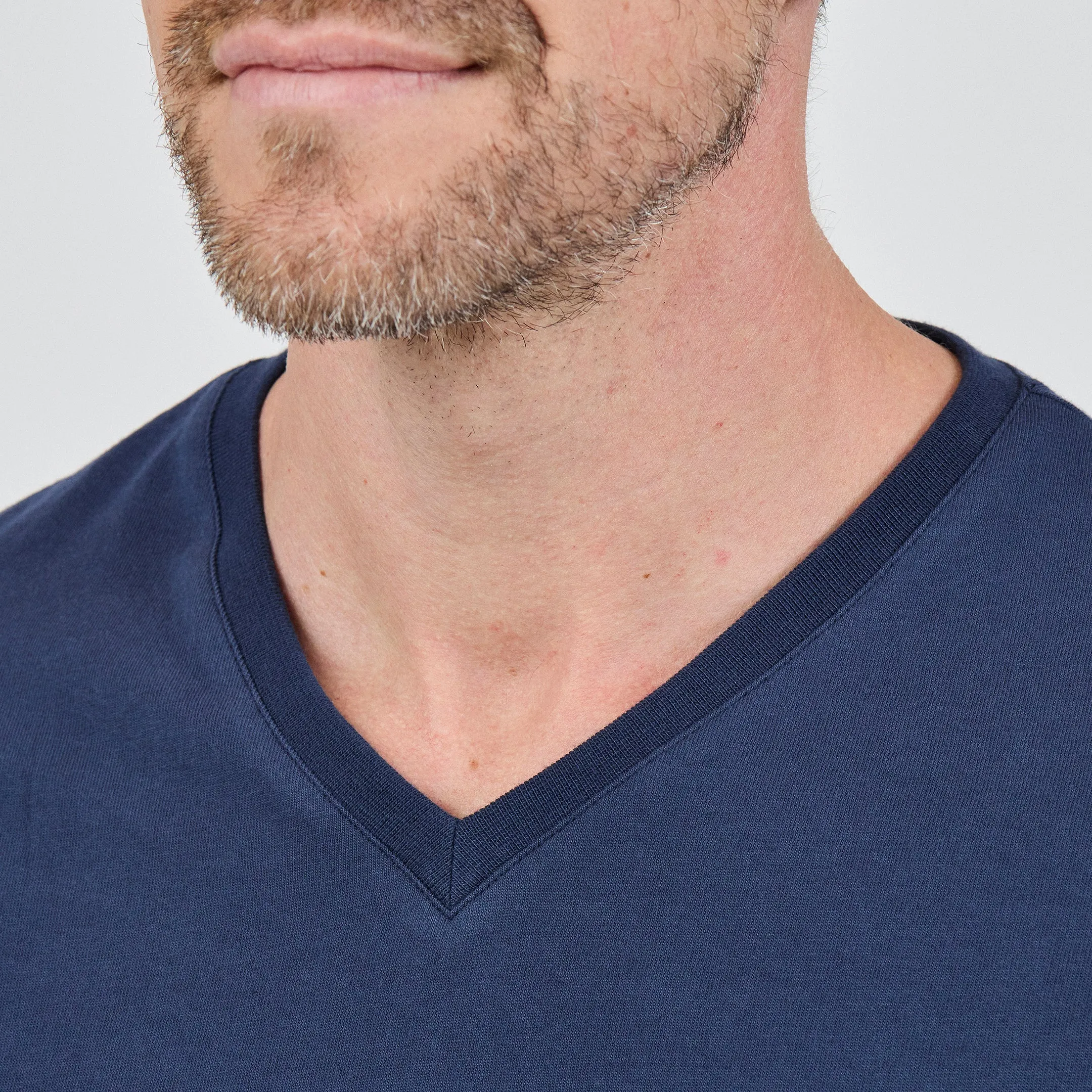 Men's Heavy Cotton V-Neck Tee sold by Citizen Wolf product image thumbnail 2