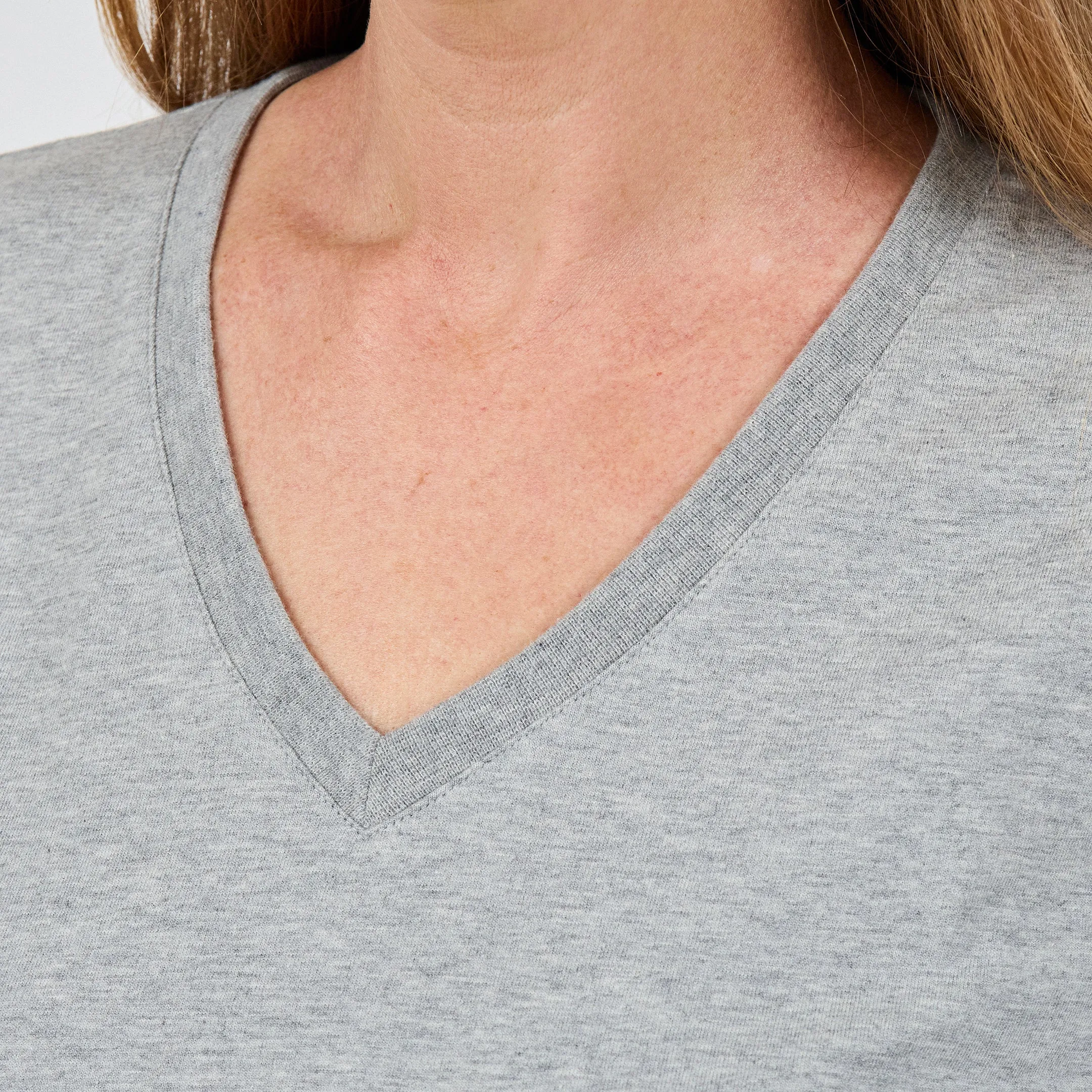 Heavy Cotton V-Neck Tee sold by Citizen Wolf product image thumbnail 4