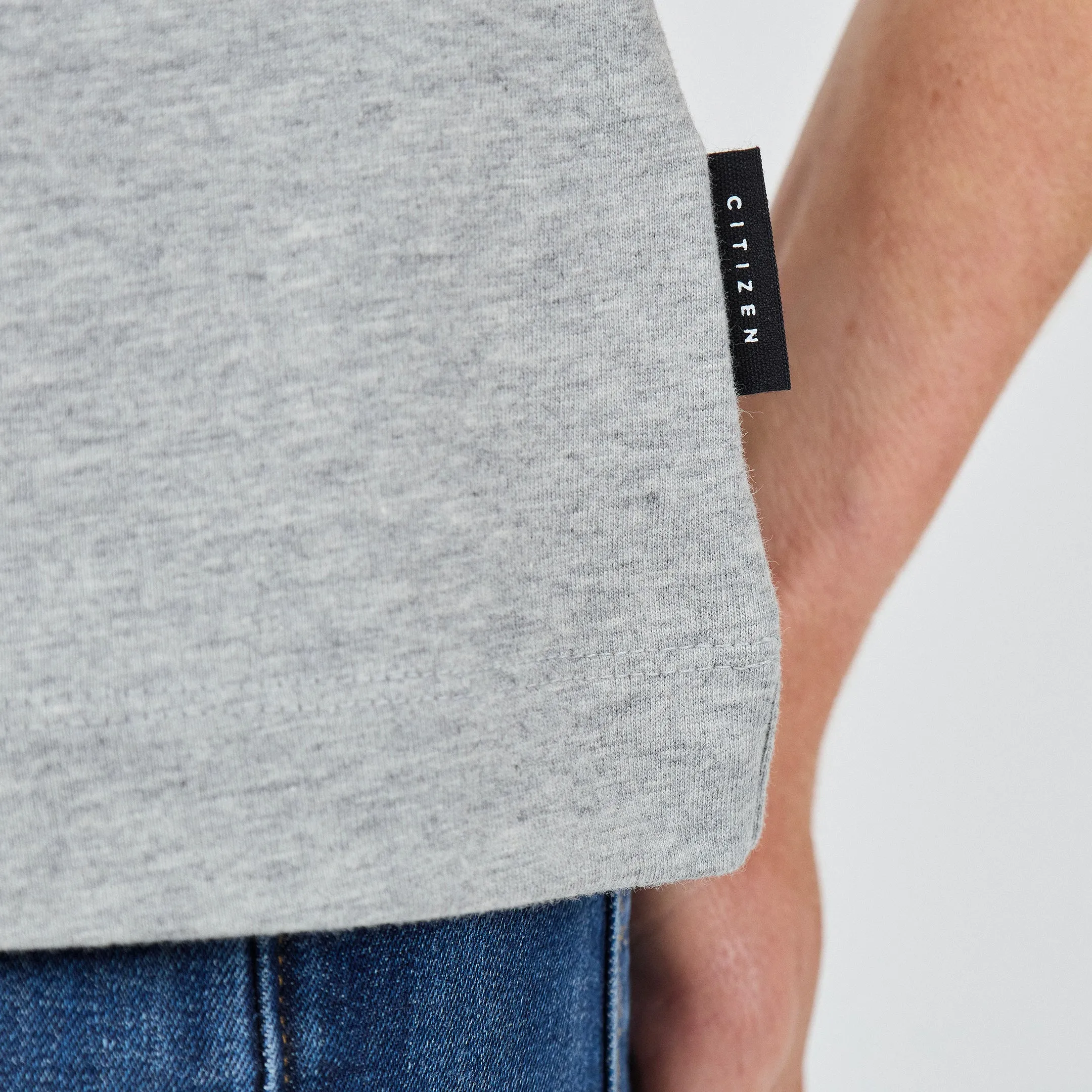 Heavy Cotton V-Neck Tee sold by Citizen Wolf product image thumbnail 5