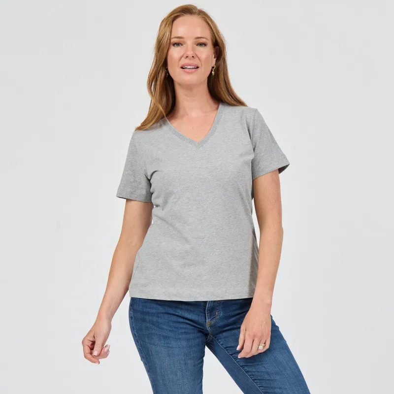 Heavy Cotton V-Neck Tee sold by Citizen Wolf