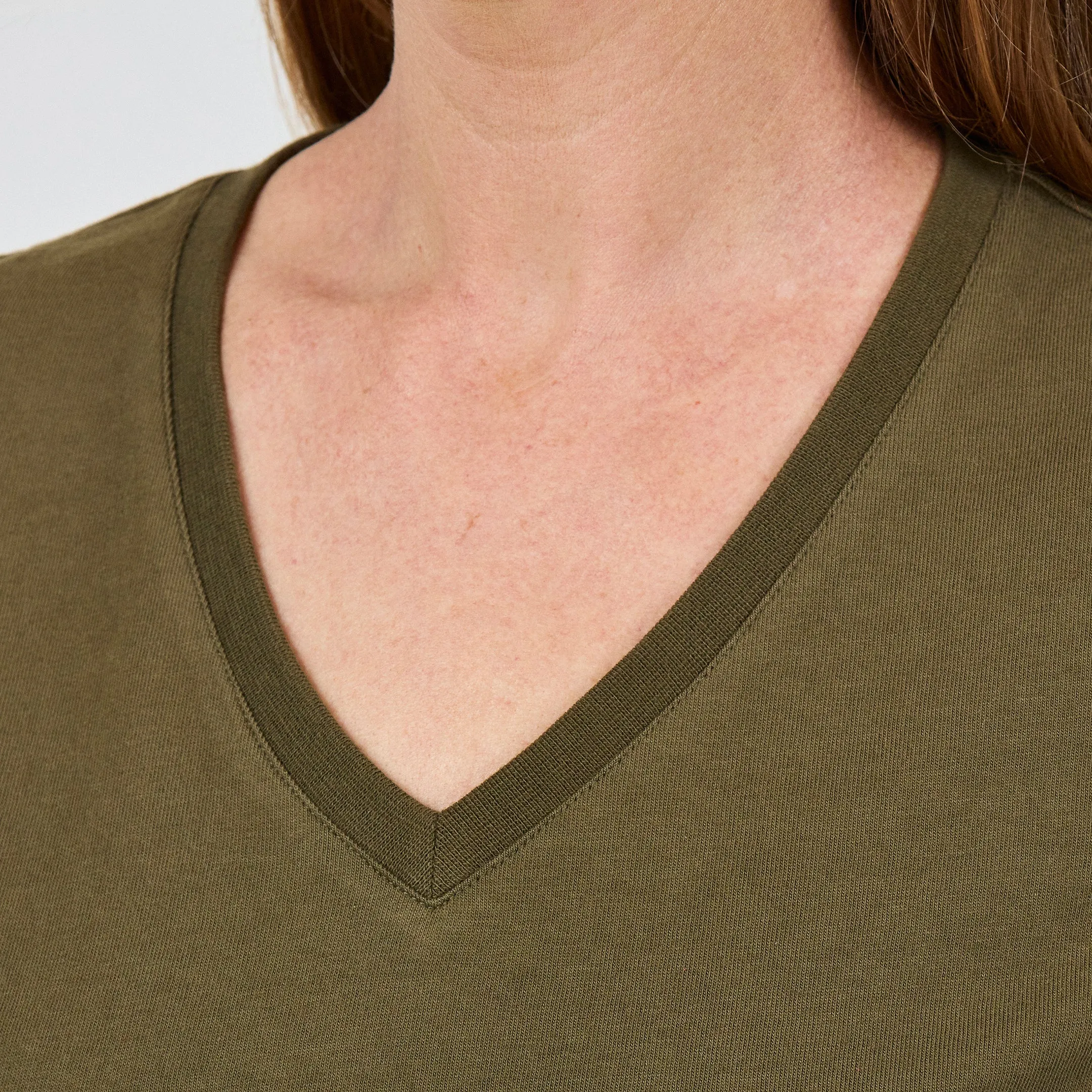 Heavy Cotton V-Neck Tee sold by Citizen Wolf product image thumbnail 2