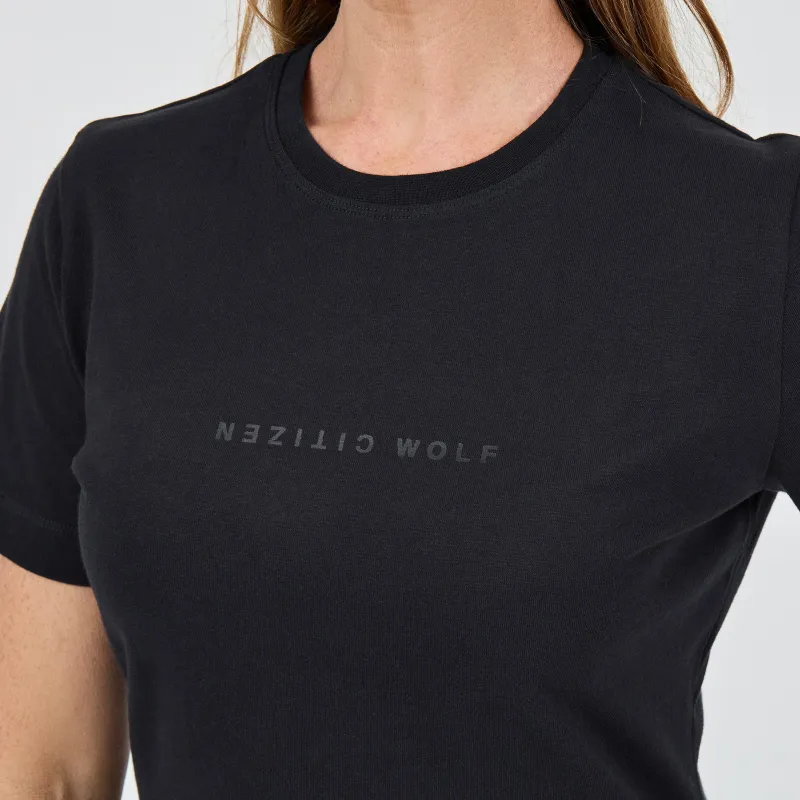 Heavy Cotton Logo Tee sold by Citizen Wolf