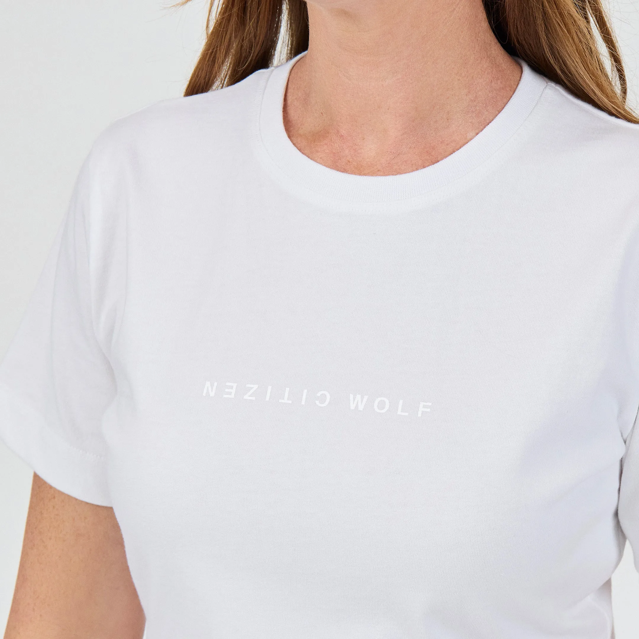 Heavy Cotton Logo Tee sold by Citizen Wolf product image thumbnail 5