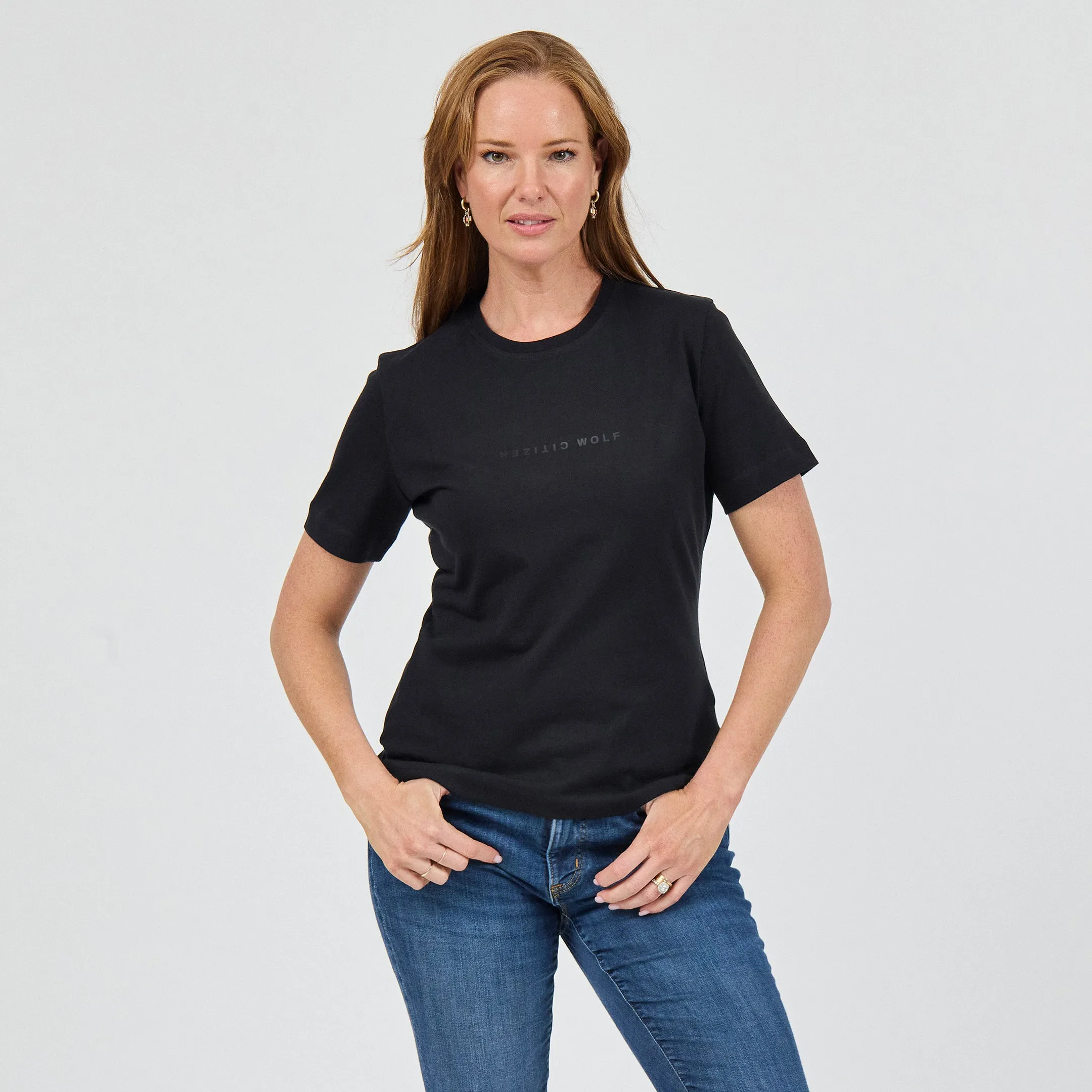 Heavy Cotton Logo Tee sold by Citizen Wolf product image thumbnail 2