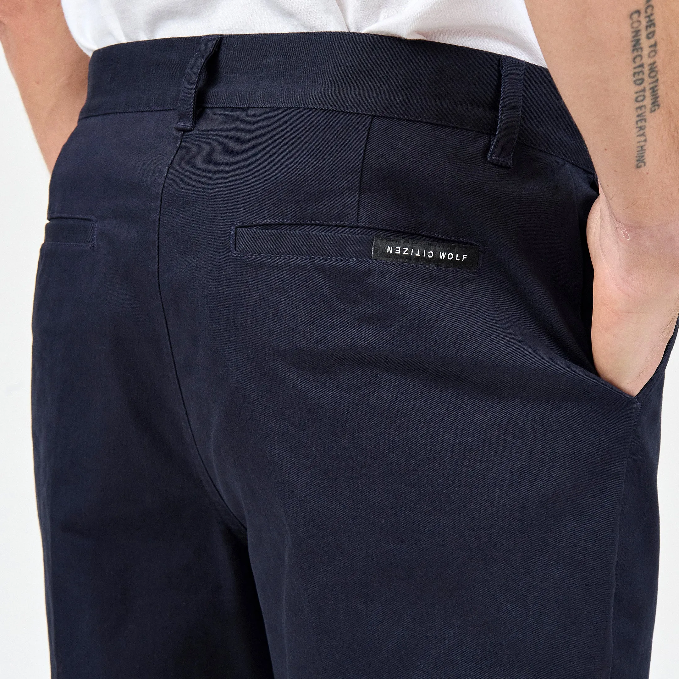 Mens Custom Chinos sold by Citizen Wolf product image thumbnail 2