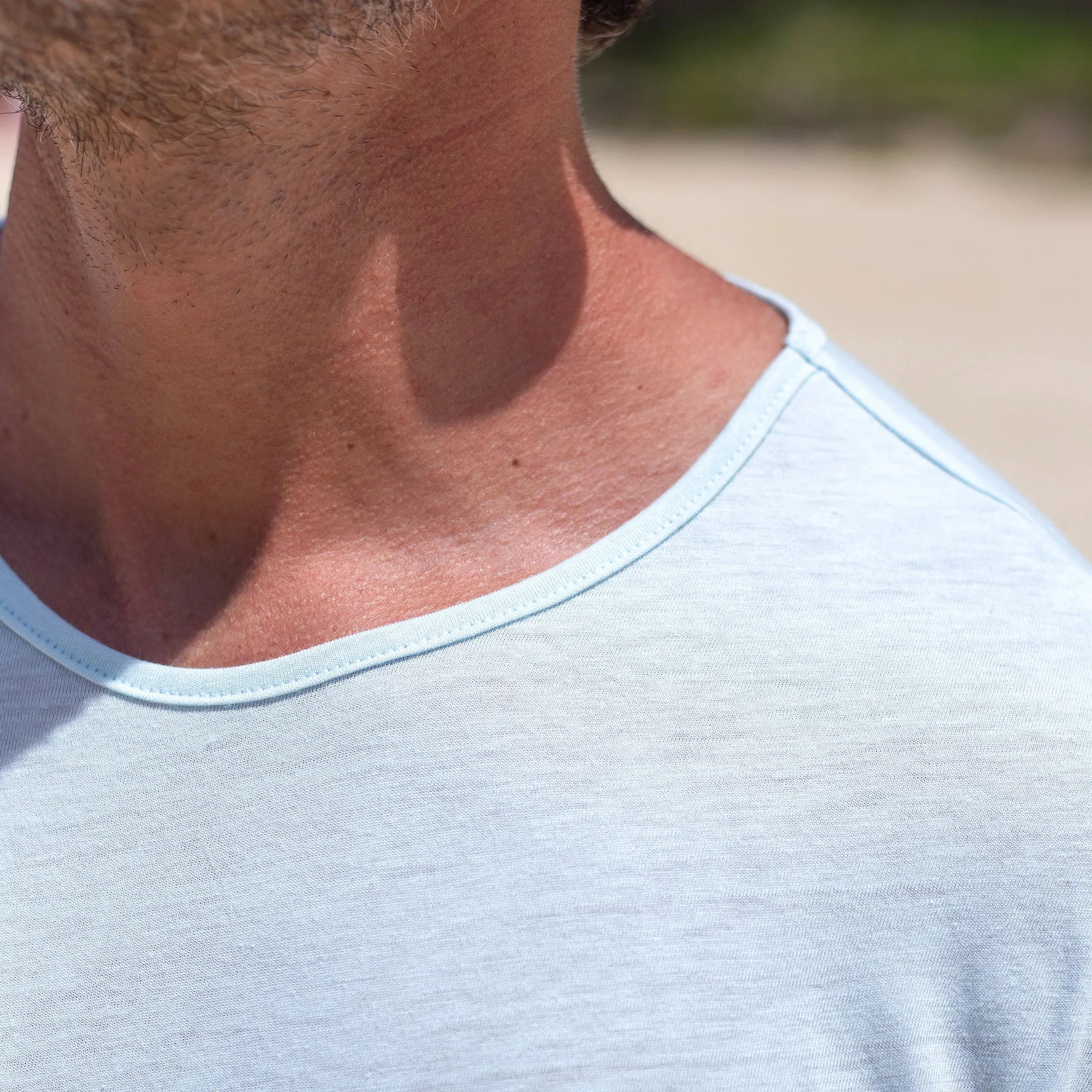 Cloud Linen / Tencel Tee sold by Citizen Wolf product image thumbnail 2