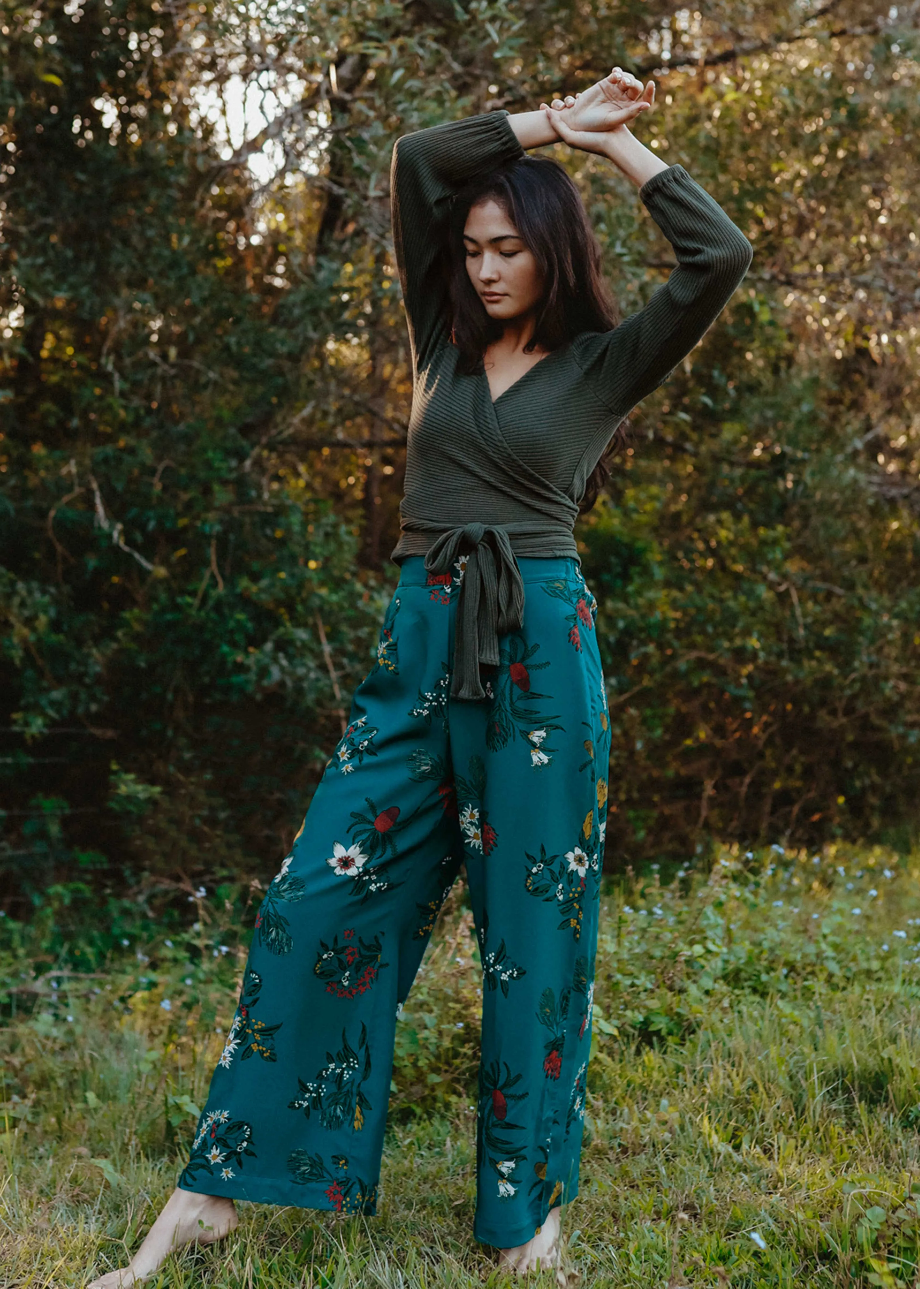 The Lost Pant Floral Lake- Limited Edition sold by Tali and Tasi product image thumbnail 3