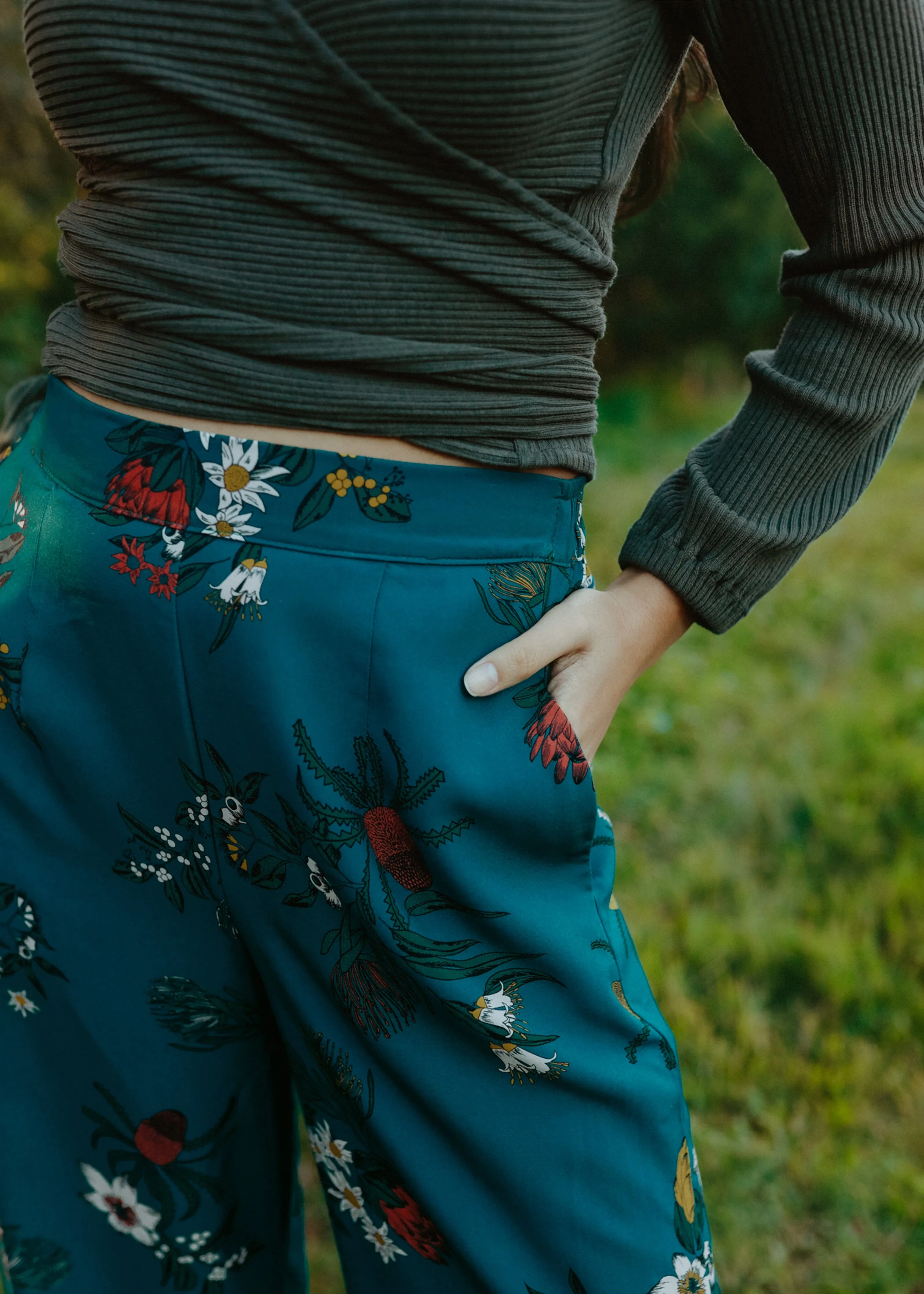 The Lost Pant Floral Lake- Limited Edition sold by Tali and Tasi product image thumbnail 4