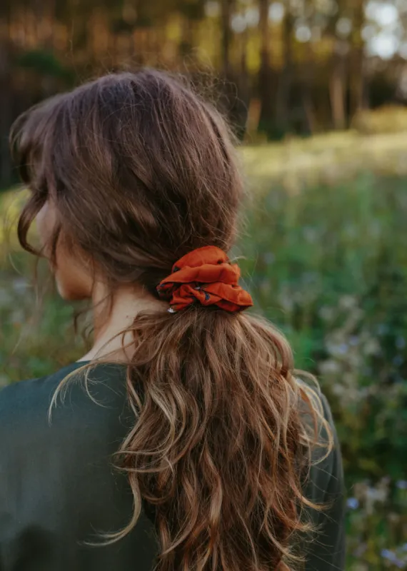 Native Floral Scrunchie sold by Tali and Tasi