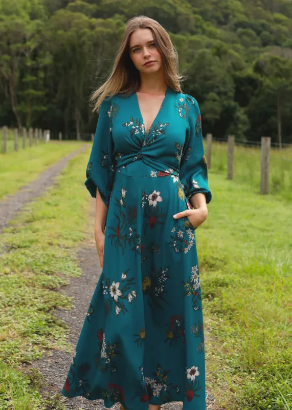 Hideaway Dress Floral Lake sold by Tali and Tasi