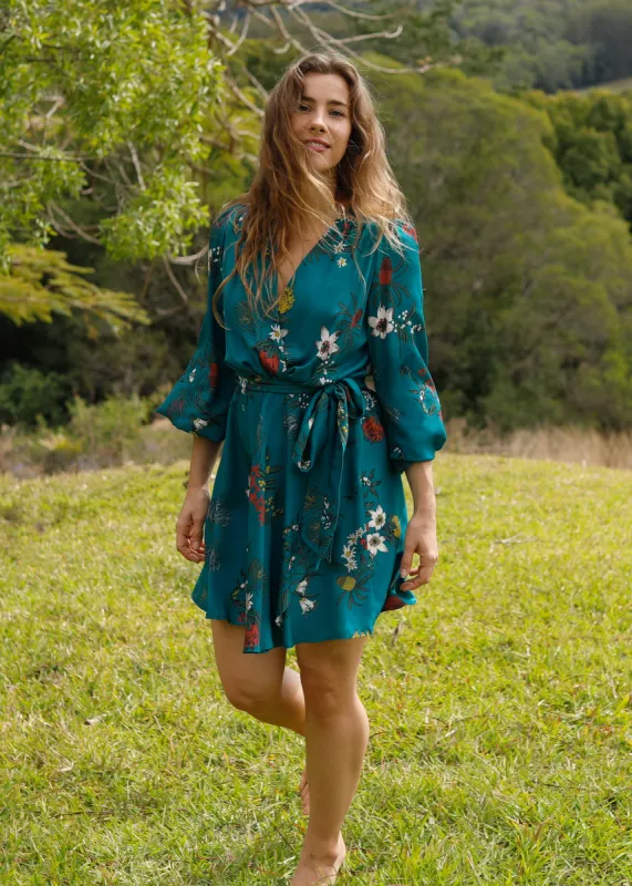 Rose Dress Floral Lake sold by Tali and Tasi