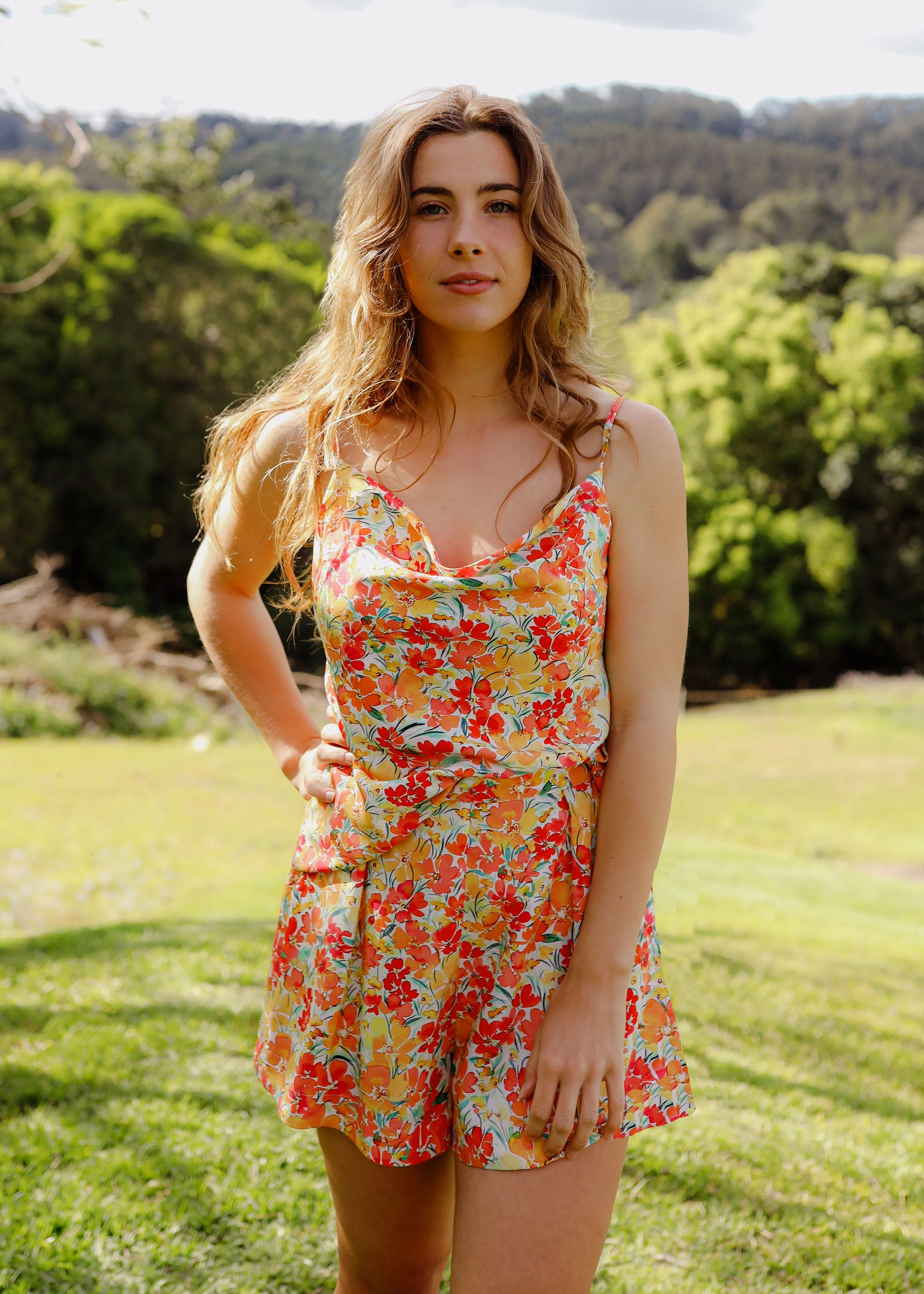 Flora Cowl Cami Bloom sold by Tali and Tasi product image thumbnail 5