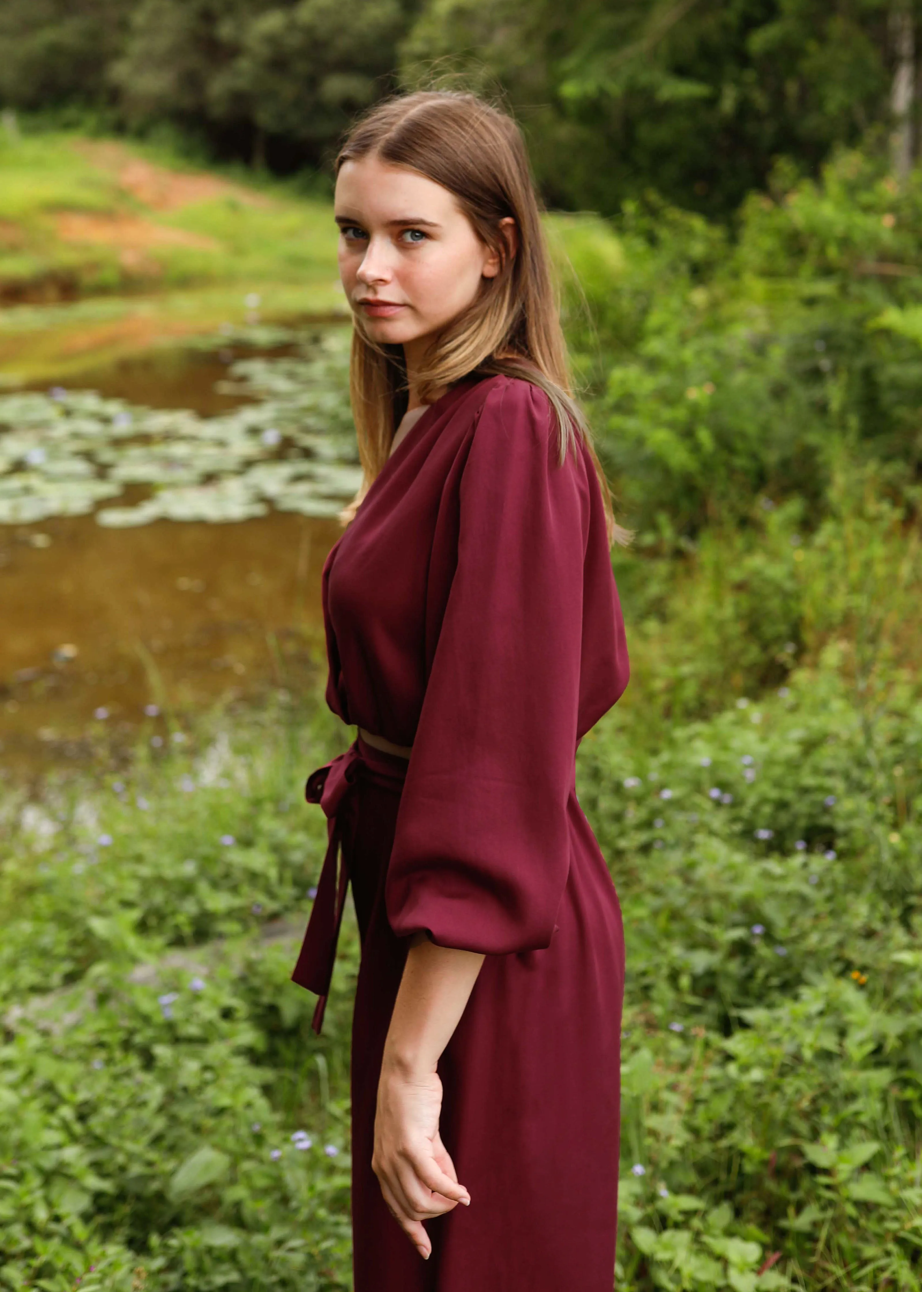 Rose Blouse Ruby sold by Tali and Tasi product image thumbnail 2