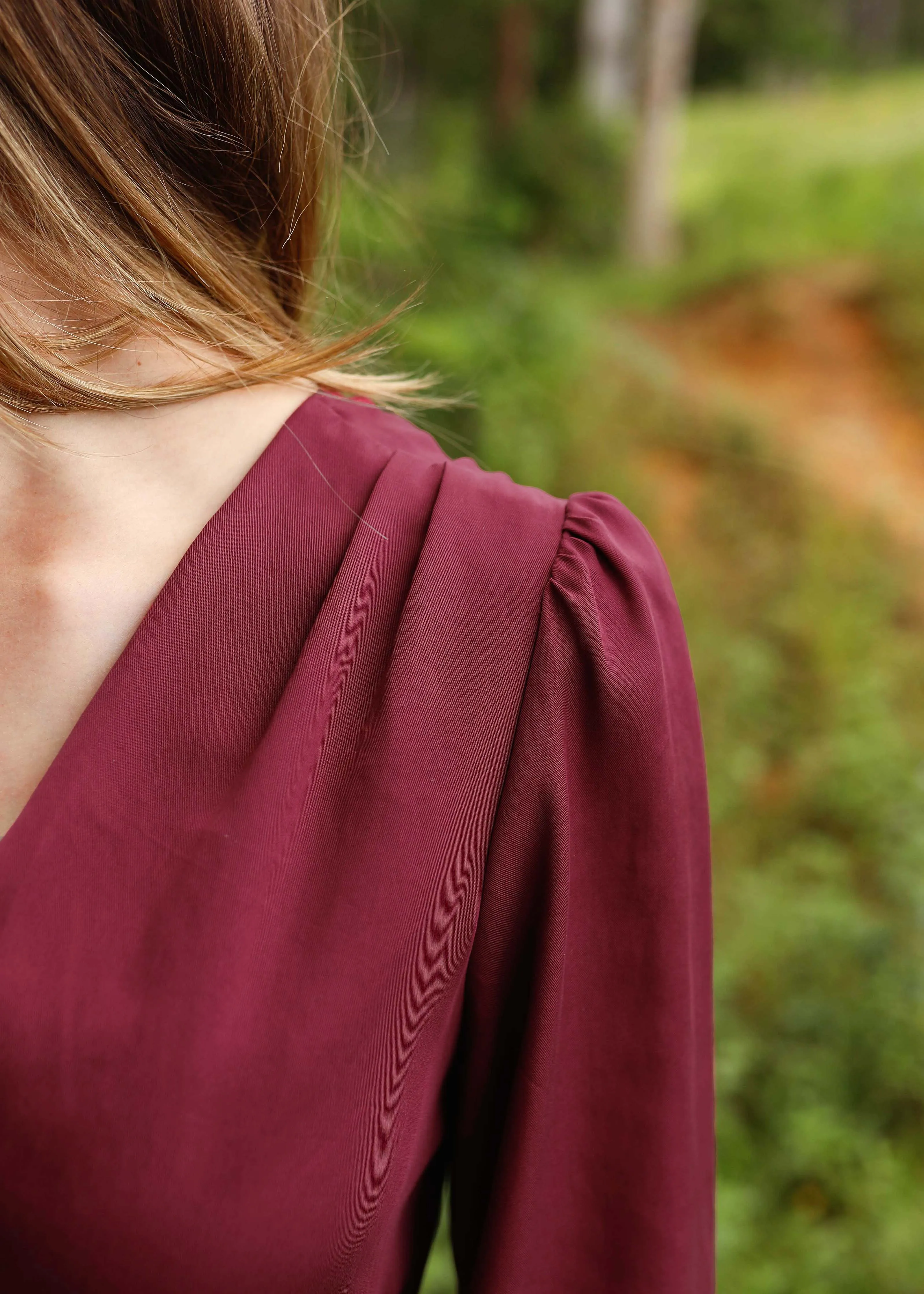 Rose Blouse Ruby sold by Tali and Tasi product image thumbnail 3