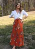 Willow Skirt Native Floral sold by Tali and Tasi