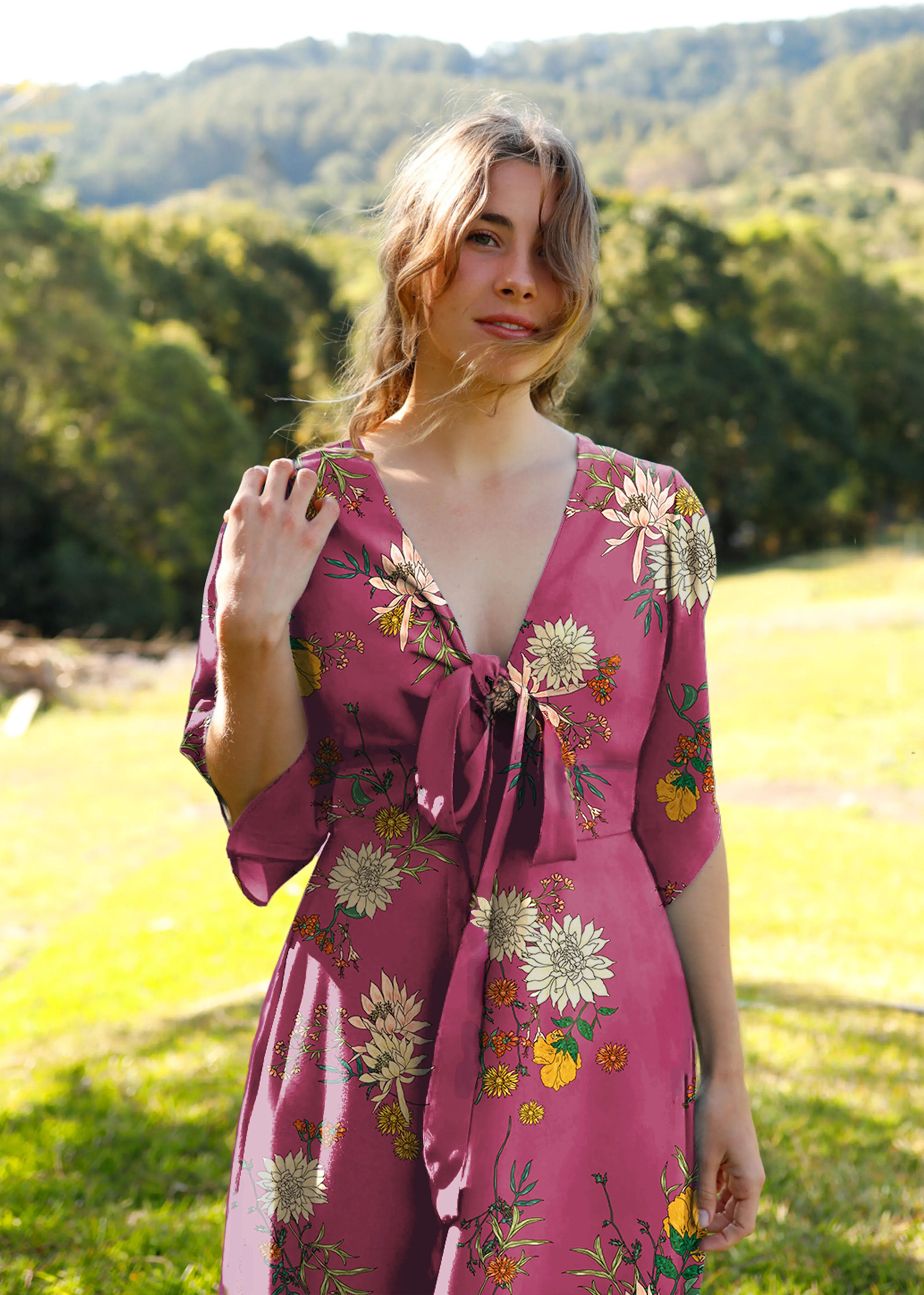 Lost Dress Floral Rose sold by Tali and Tasi product image thumbnail 3