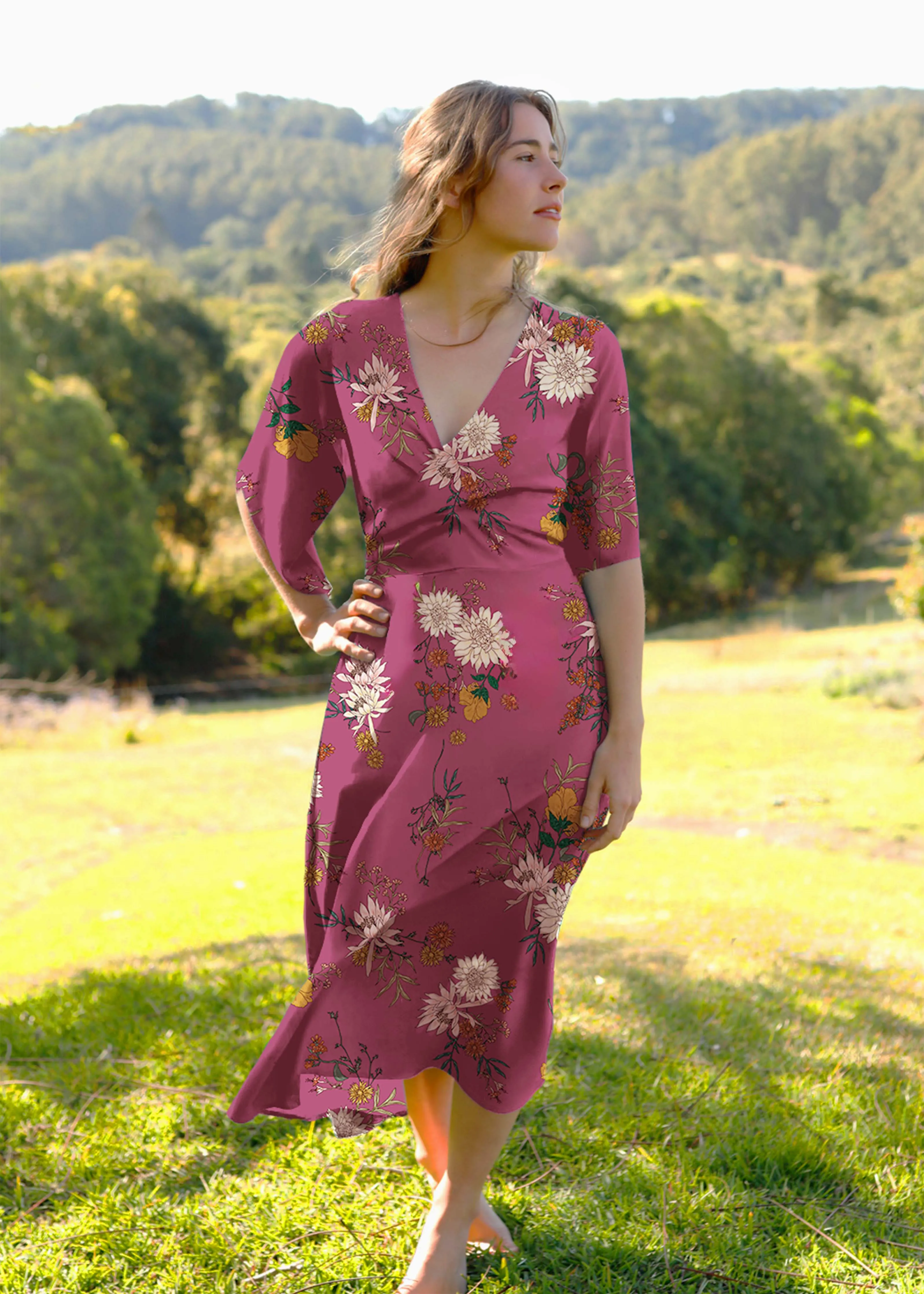 Lost Dress Floral Rose sold by Tali and Tasi product image thumbnail 4