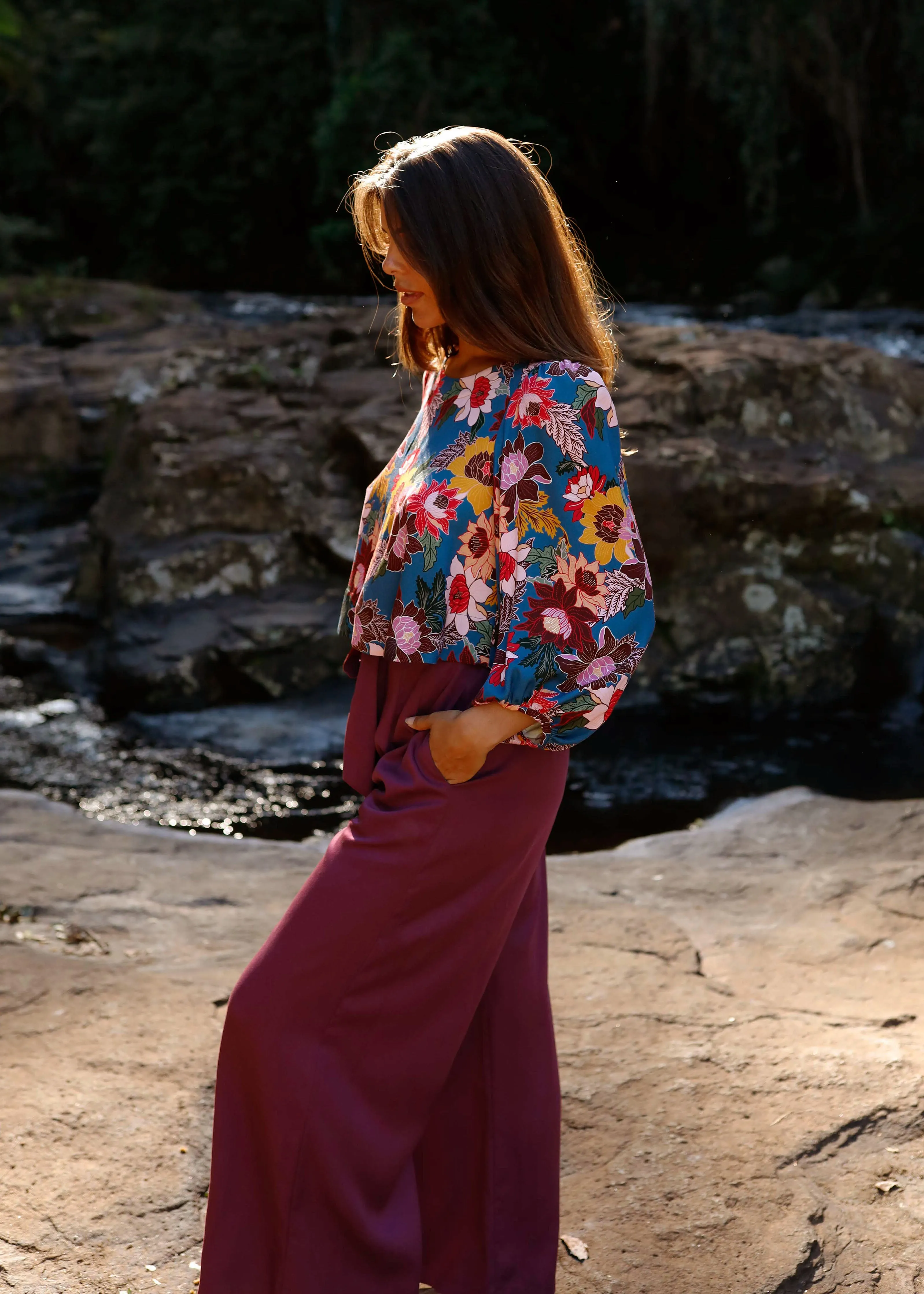 Isla Blouse Wildflower sold by Tali and Tasi product image thumbnail 5