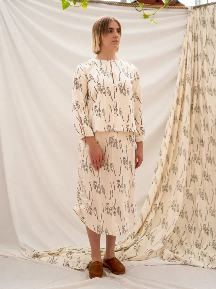 Reversible Jacket - People Gathering Print sold by Anjelms product image thumbnail 2