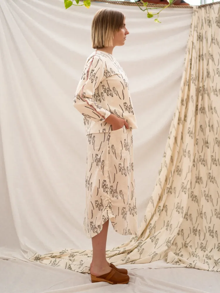 Reversible Jacket - People Gathering Print sold by Anjelms product image thumbnail 3