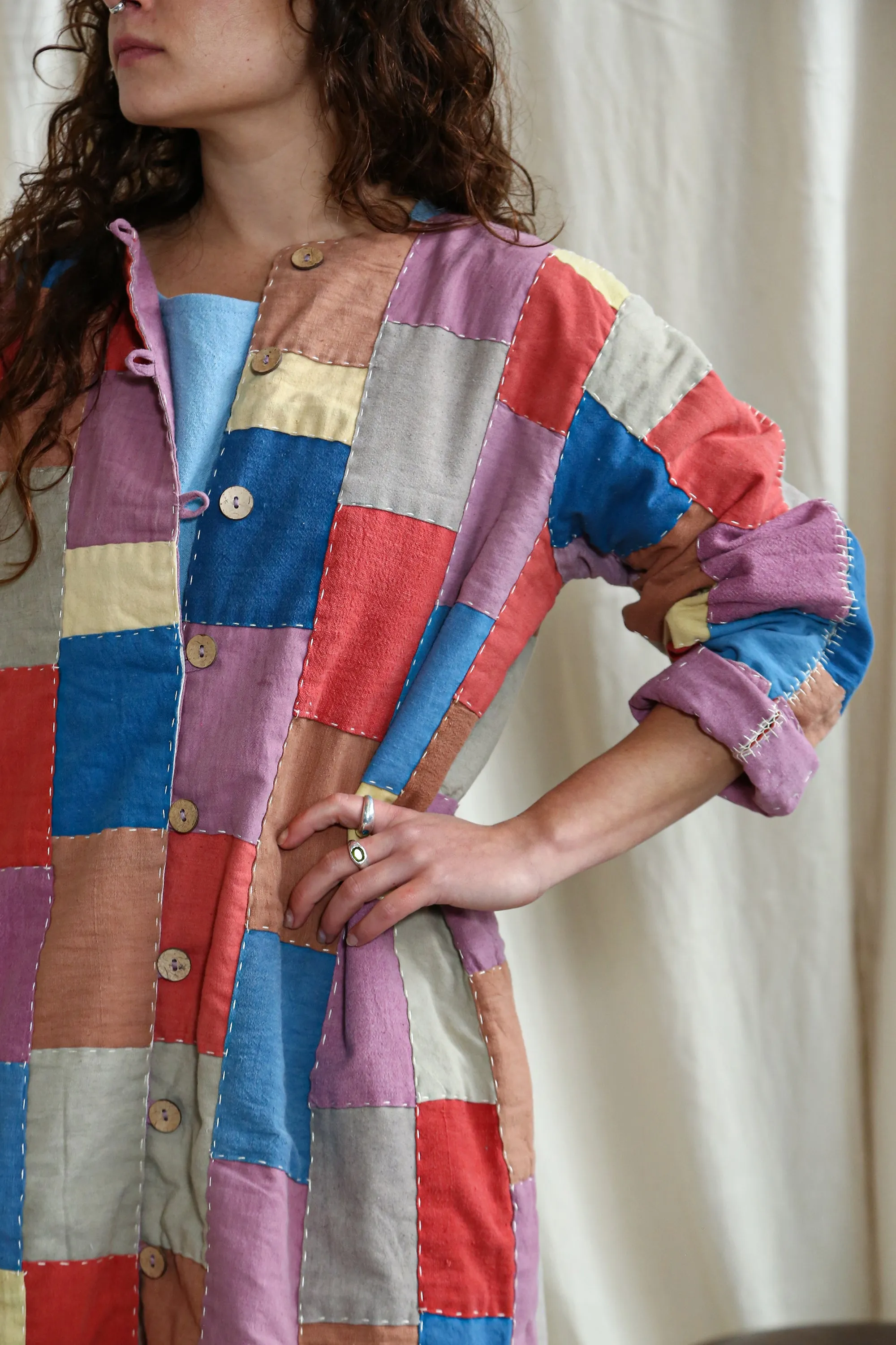 Reversible Coat Patchwork sold by Anjelms product image thumbnail 4