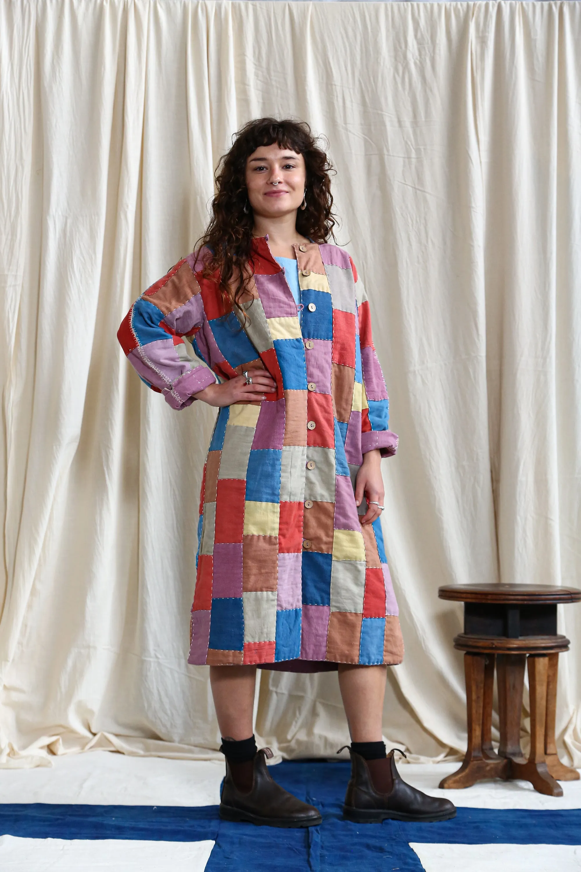 Reversible Coat Patchwork sold by Anjelms