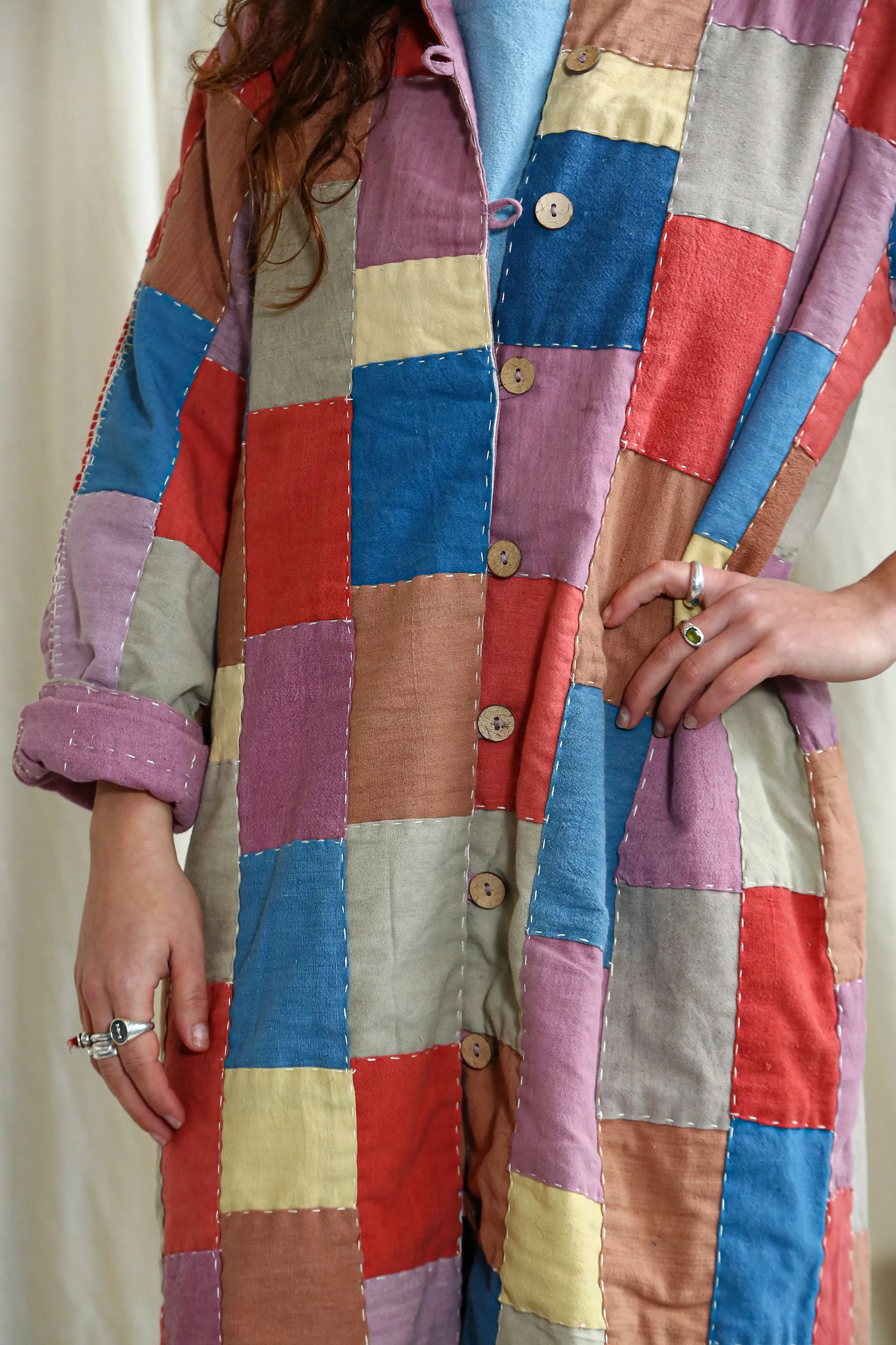 Reversible Coat Patchwork sold by Anjelms product image thumbnail 5