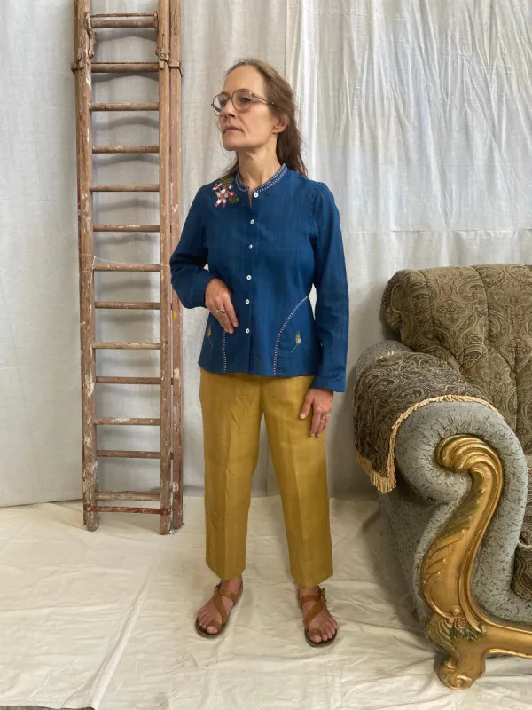 Calotropis Shirt – Blue sold by Anjelms