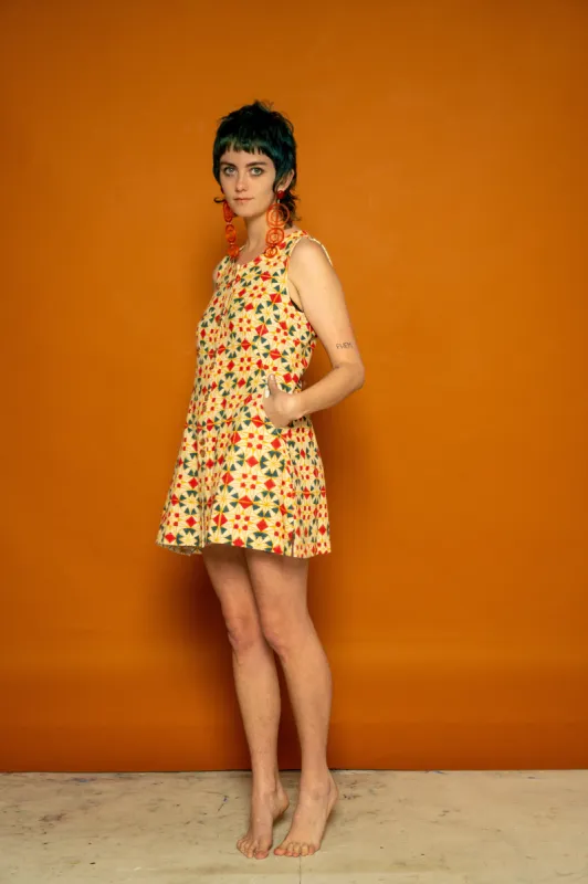 Button Tunic - Parcheesi Print sold by Anjelms