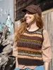 Kullvi Whims Black Lahauli Motifs Vest sold by Anjelms