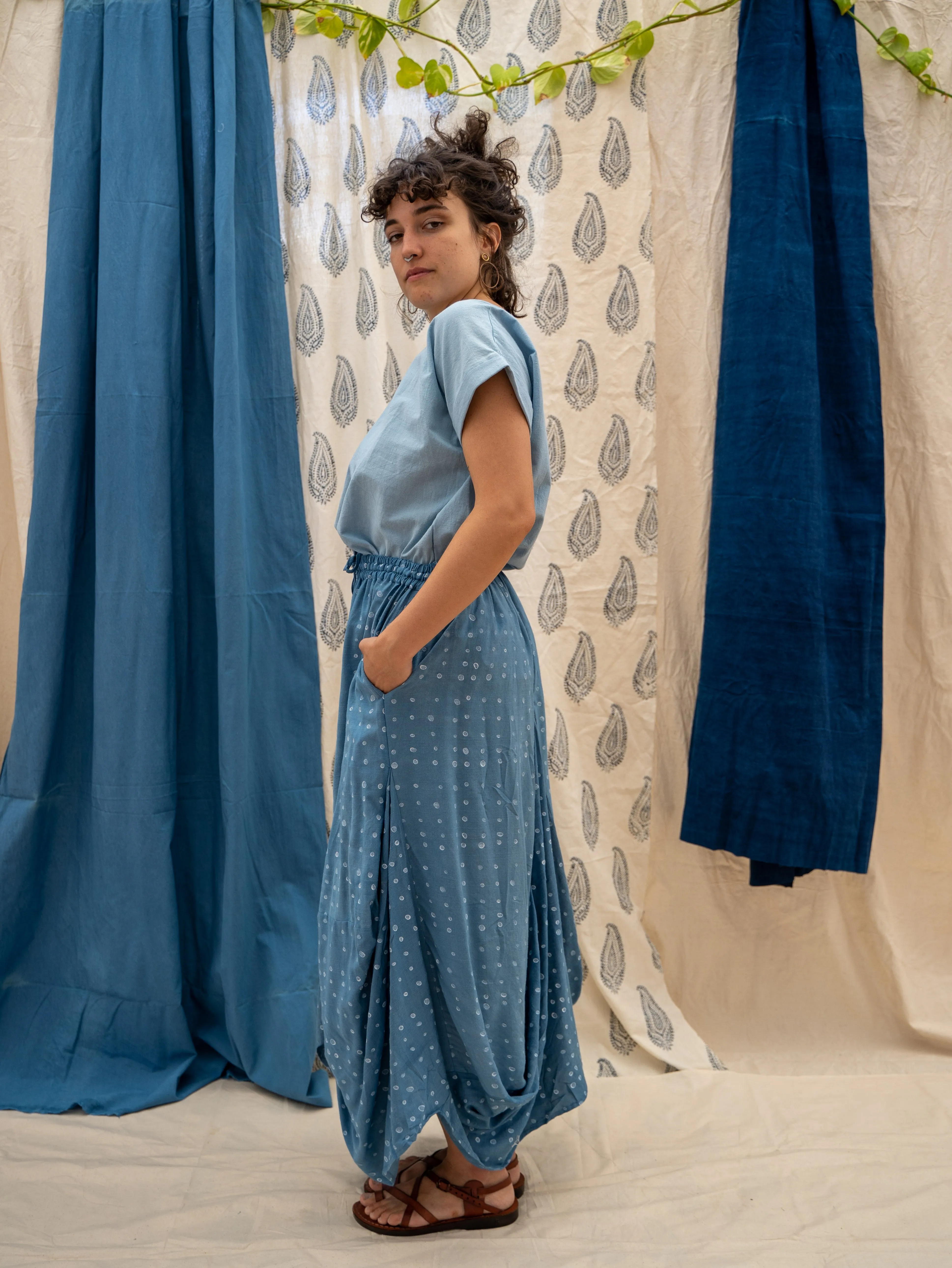 Nepalese Skirt - Polka Dot Print sold by Anjelms product image thumbnail 3