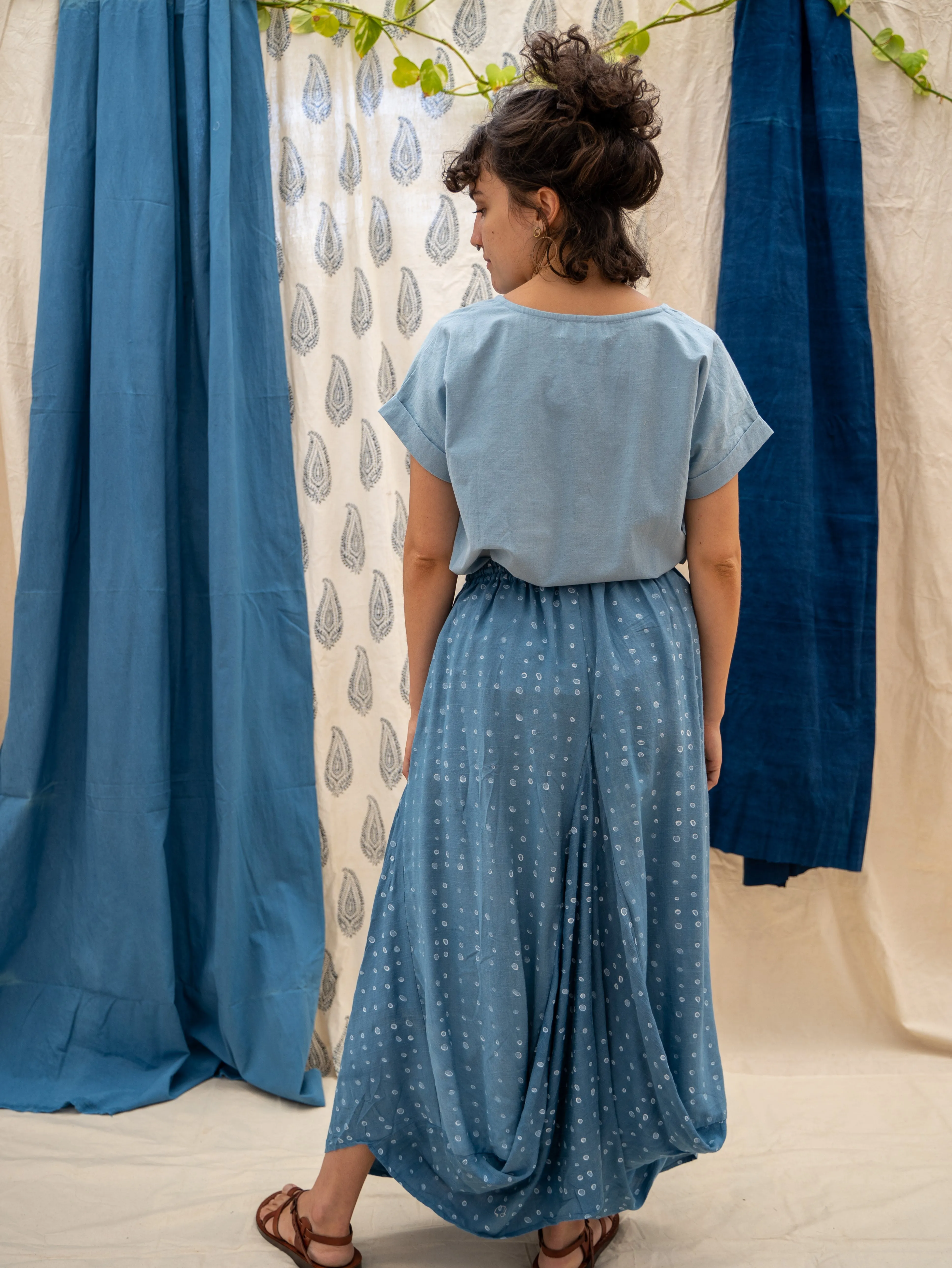 Nepalese Skirt - Polka Dot Print sold by Anjelms product image thumbnail 4