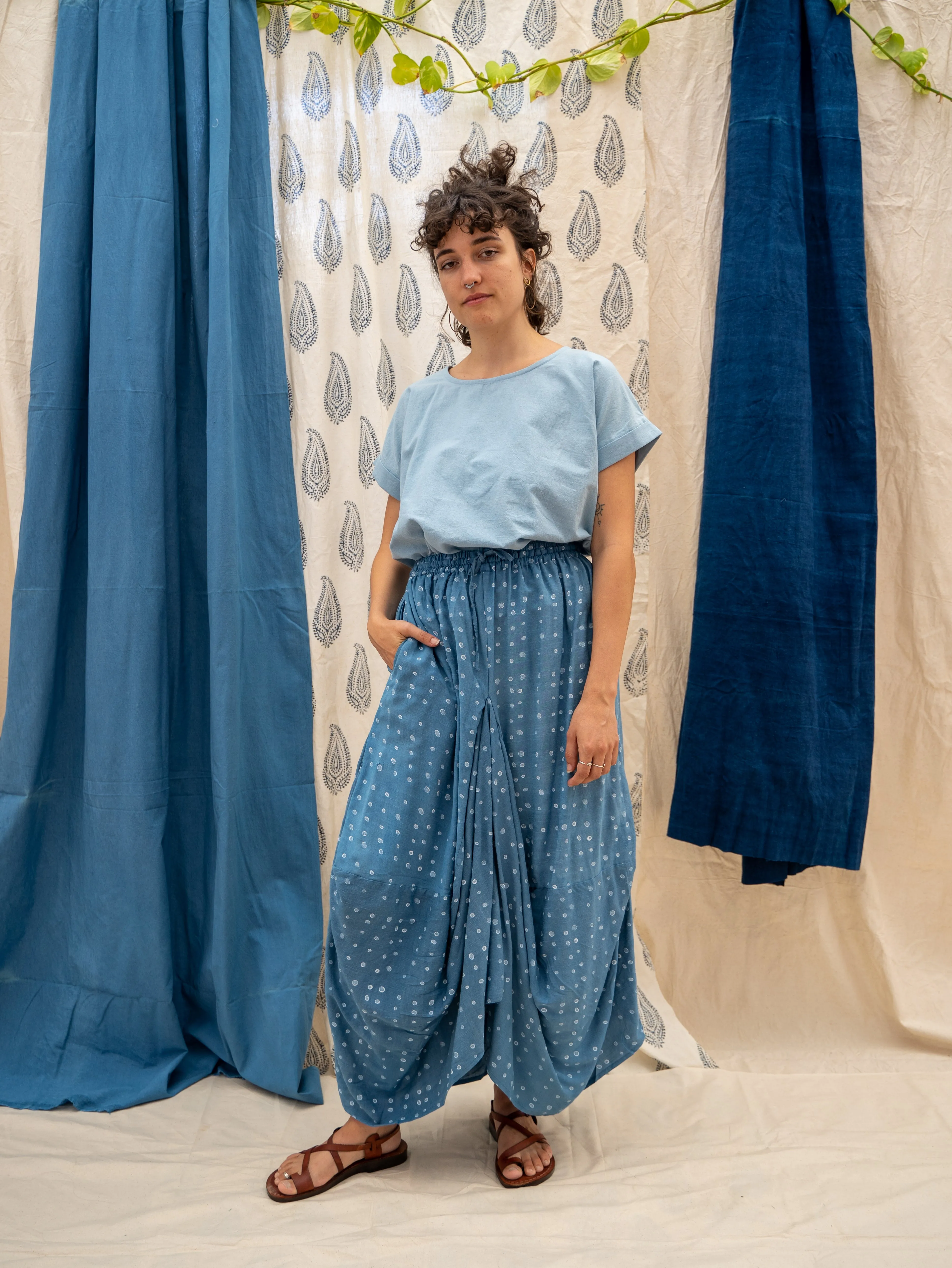 Nepalese Skirt - Polka Dot Print sold by Anjelms product image thumbnail 2