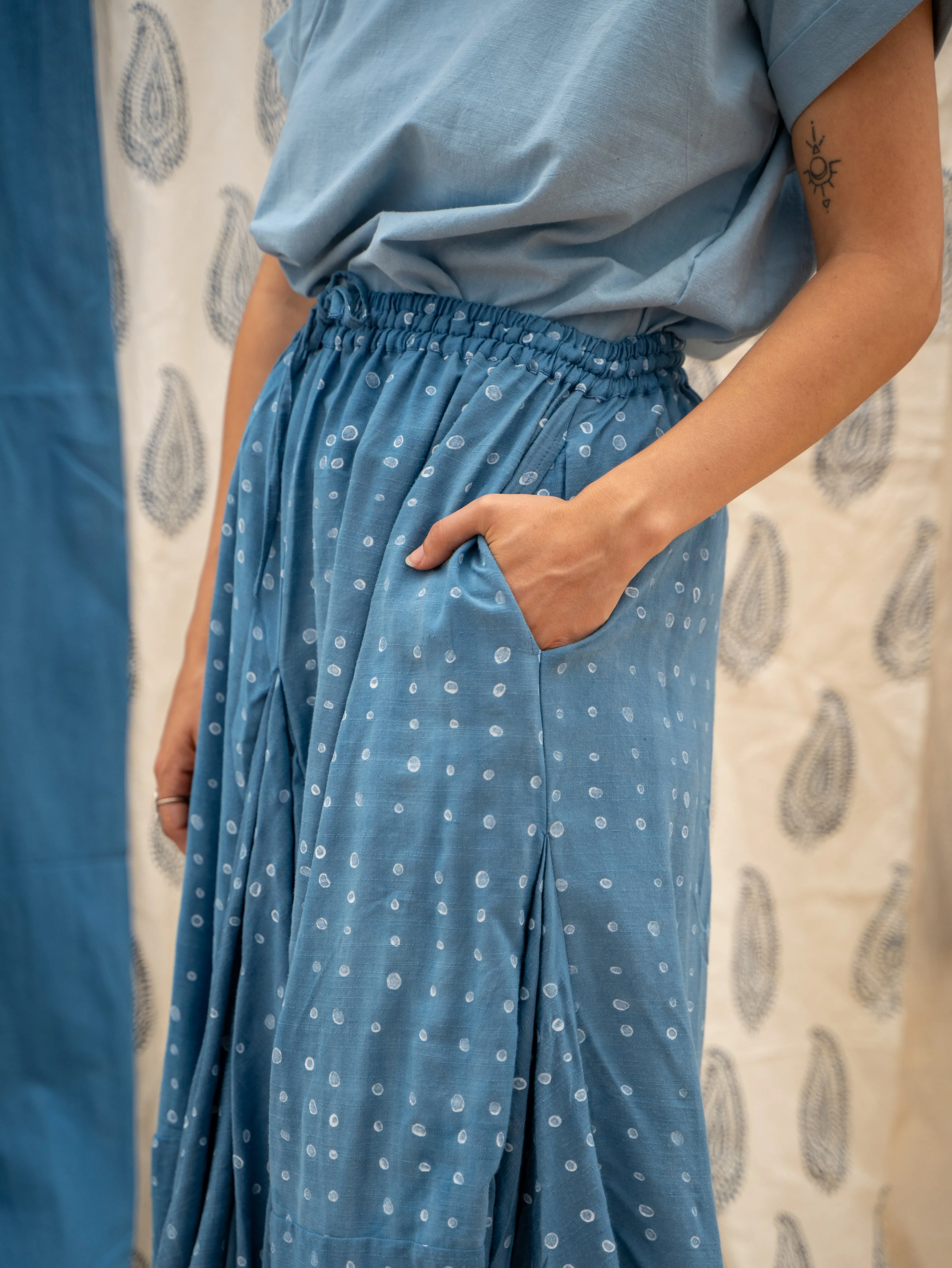 Nepalese Skirt - Polka Dot Print sold by Anjelms product image thumbnail 5