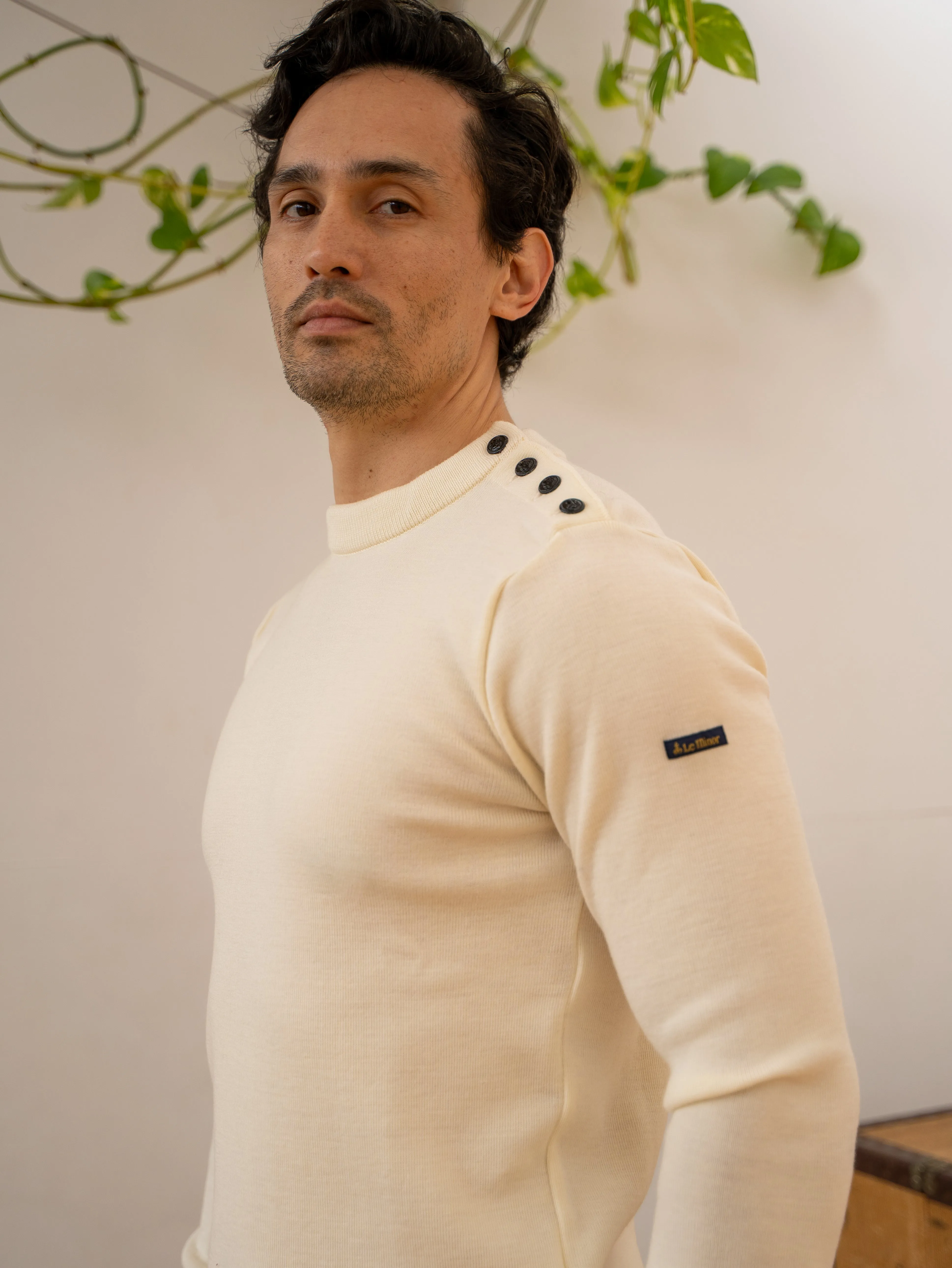Sweater Merino Man - Natural sold by Anjelms product image thumbnail 4