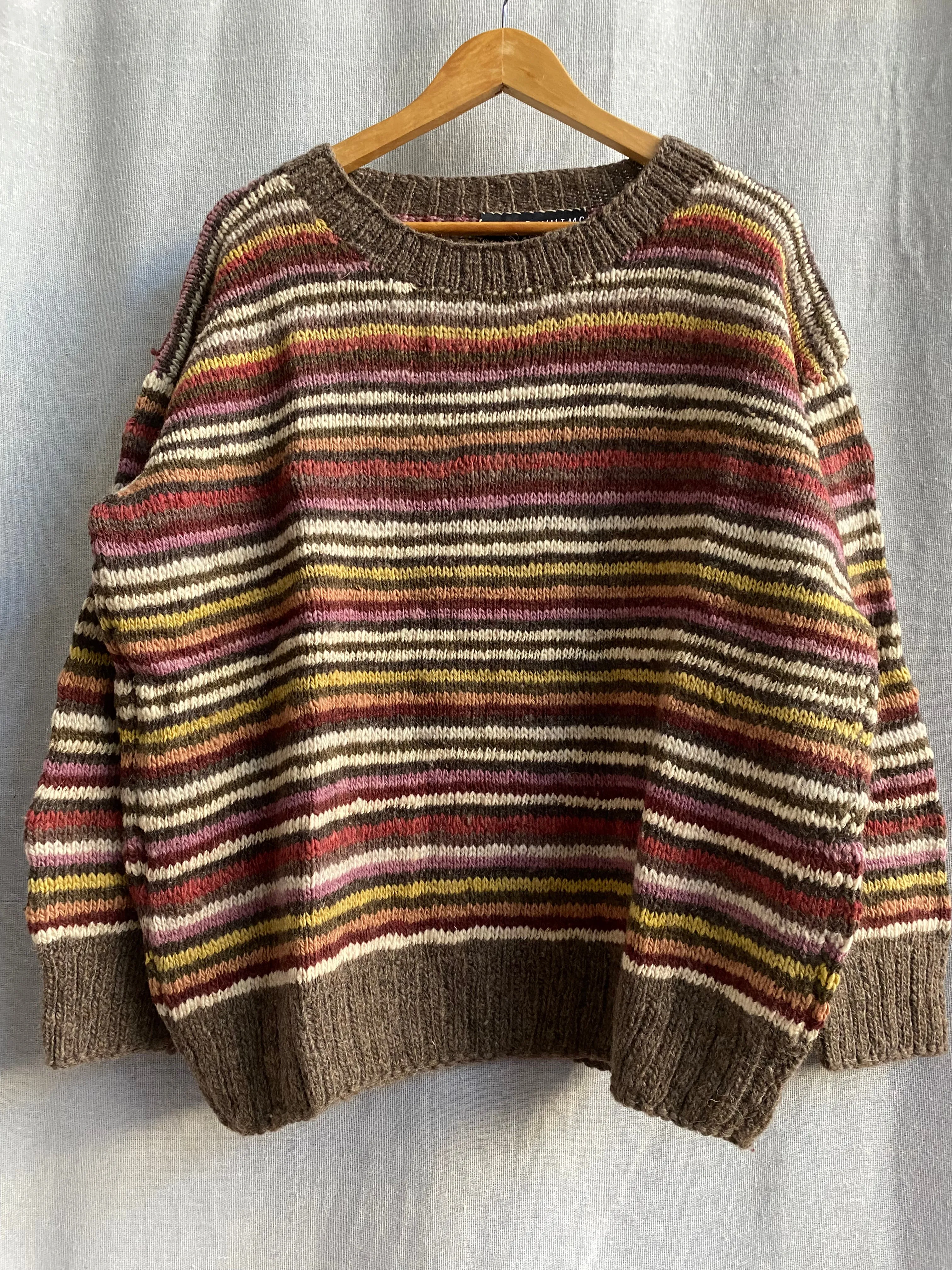 Kullvi Whims Multi Stripe Jumper L/XL sold by Anjelms product image thumbnail 5